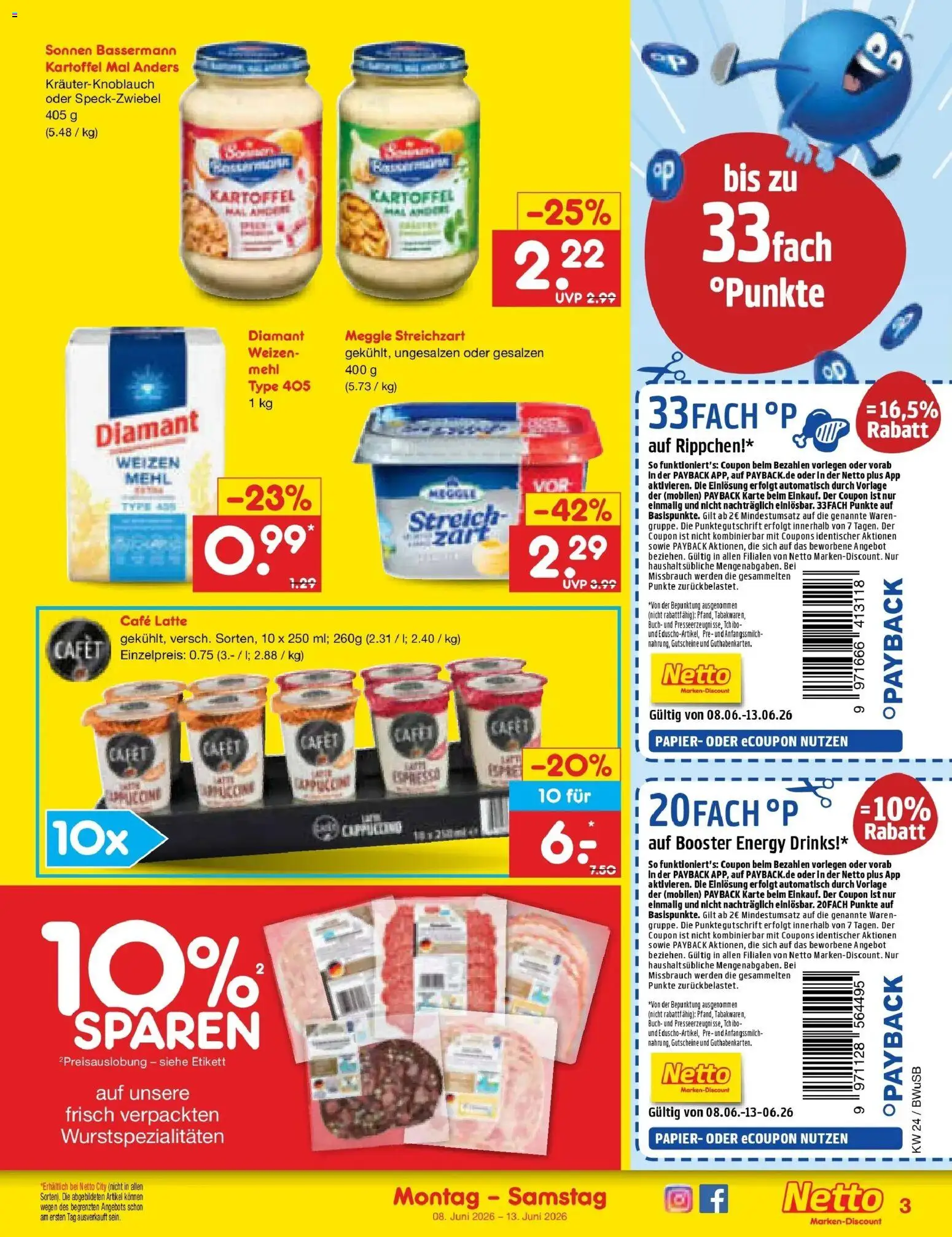 Netto Marken-Discount Prospekt Stemwede-Dielingen – gültig ab 08.06.2026 | Seite: 5 | Produkte: Mehl, Energy