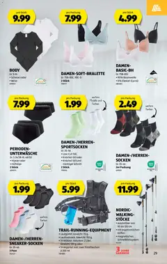 Aldi aktionen ab 30.04.2026 gültig | Seite: 29 | Produkte: Walking, Unterwäsche, Socken, Gewicht