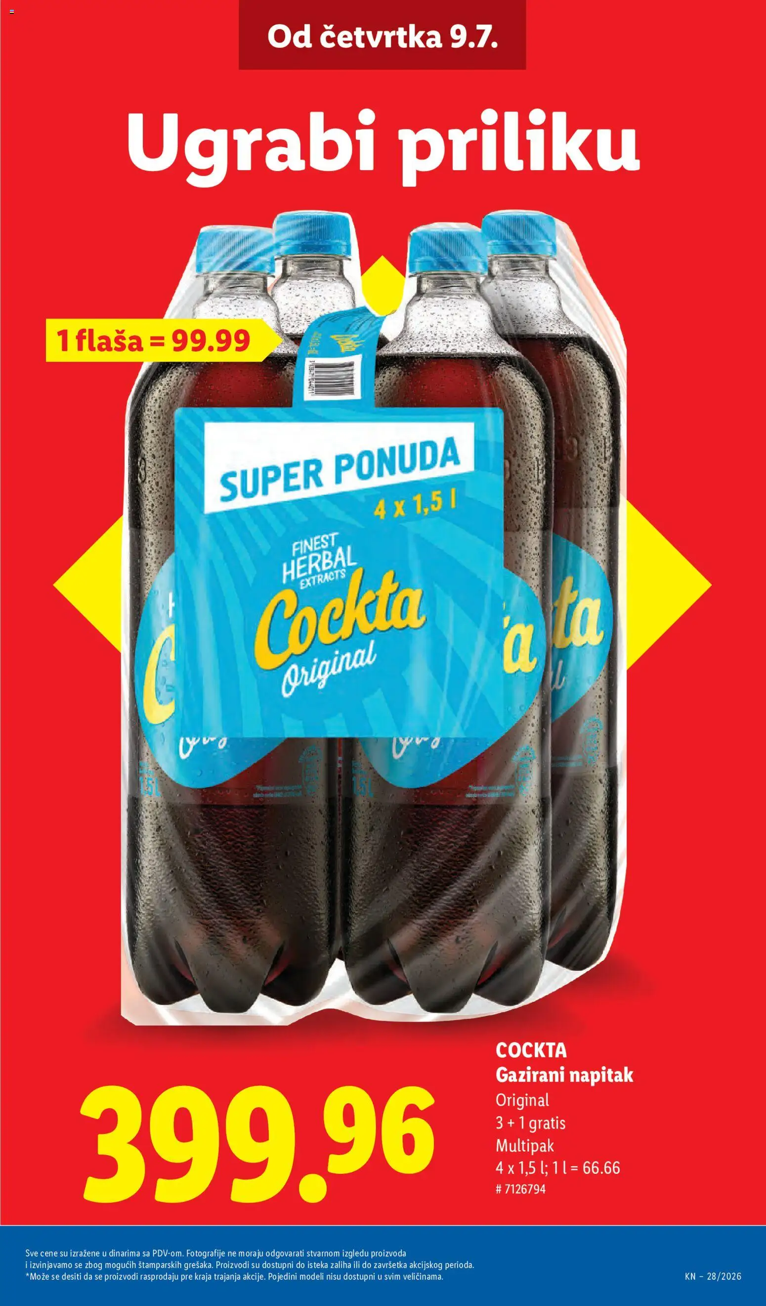 Lidl katalog - važi od 09.07.2026 | Strana: 9
