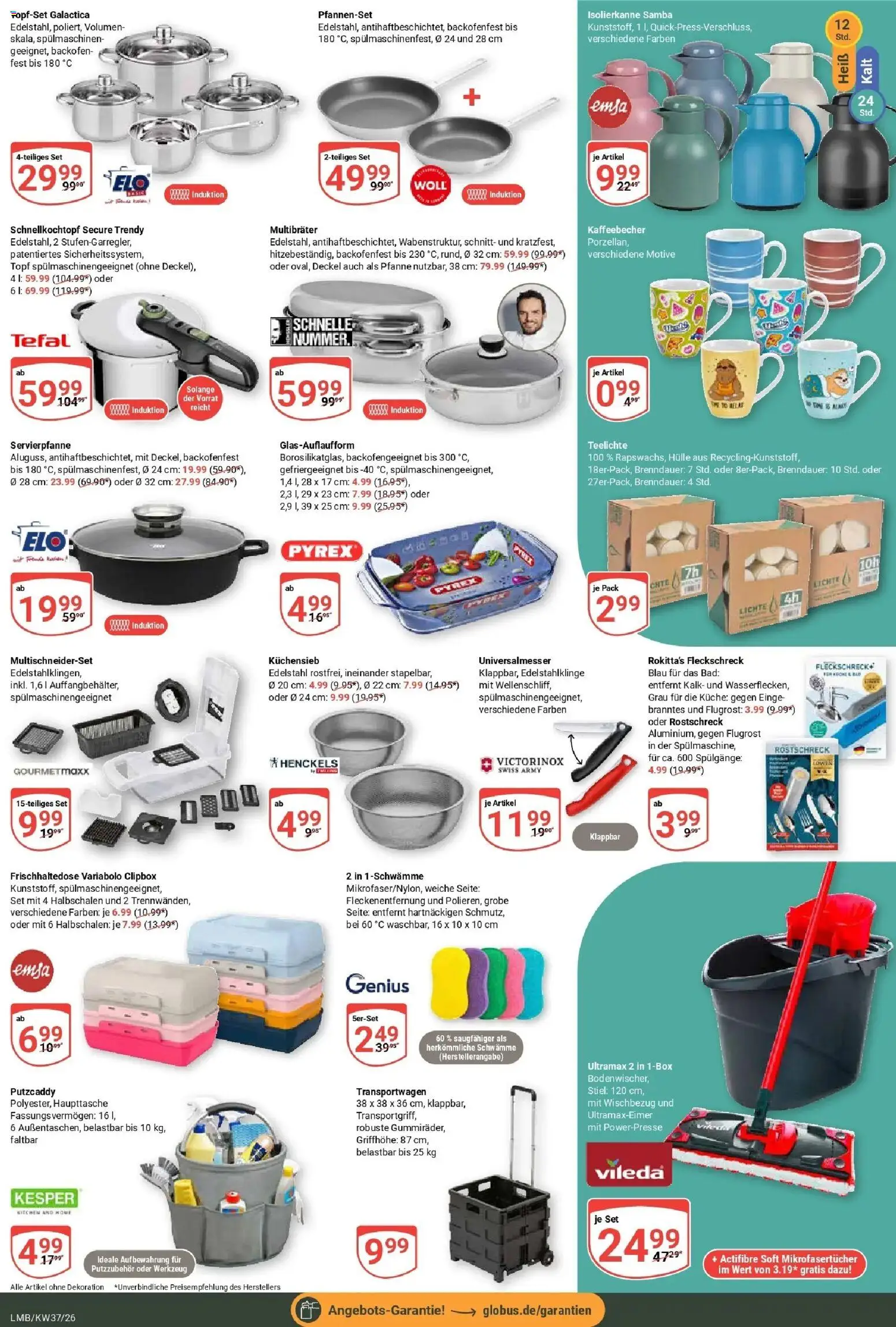 Globus Prospekt Limburg – gültig ab 07.09.2026 | Seite: 25 | Produkte: Hülle, Küche, Kalk, Backofen