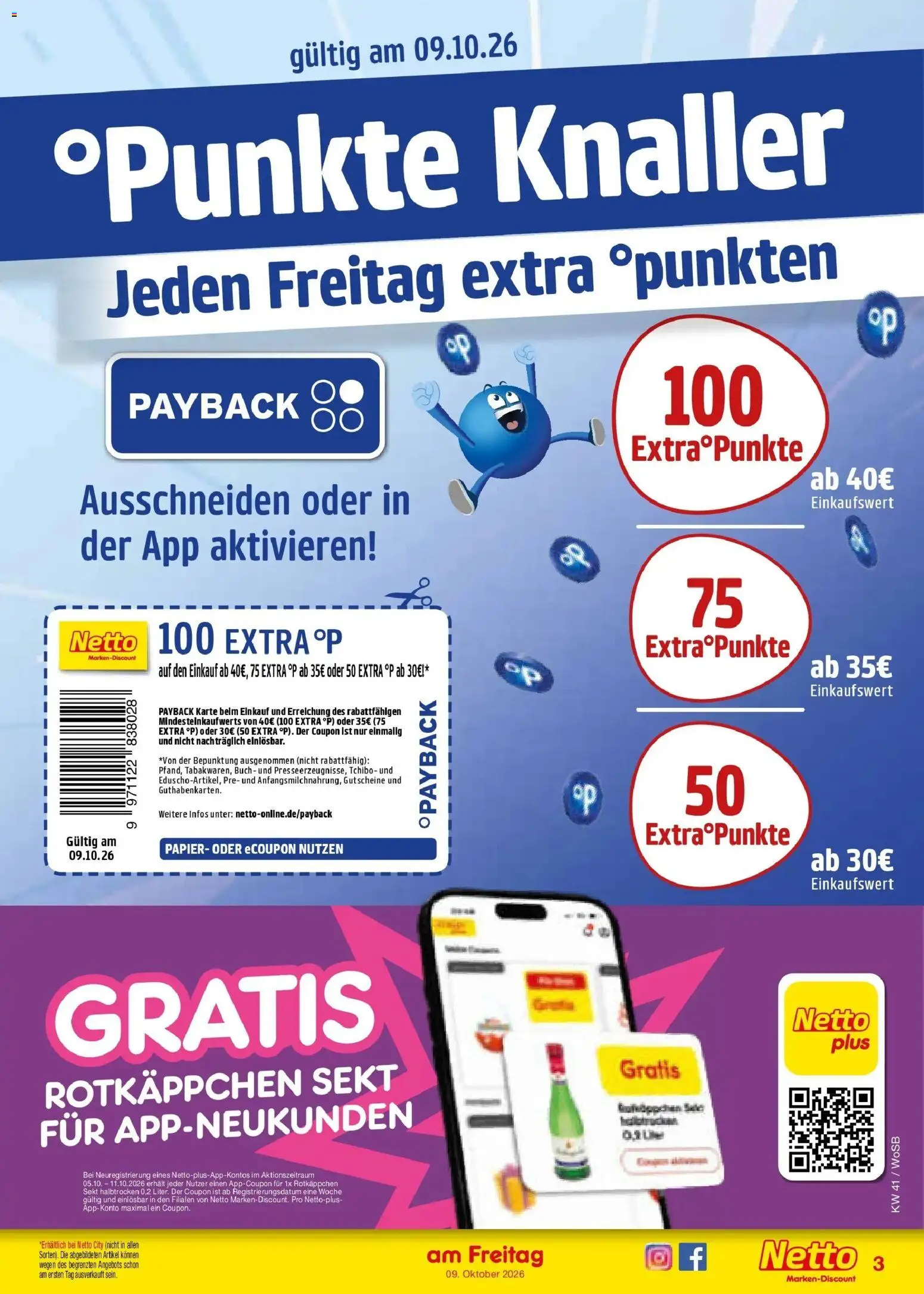 Netto Marken-Discount Prospekt Ludwigshafen-Edigheim (ab 05.10.2026) » Angebote | Seite: 55 | Produkte: Rotkappchen sekt, Sekt, Rotkäppchen