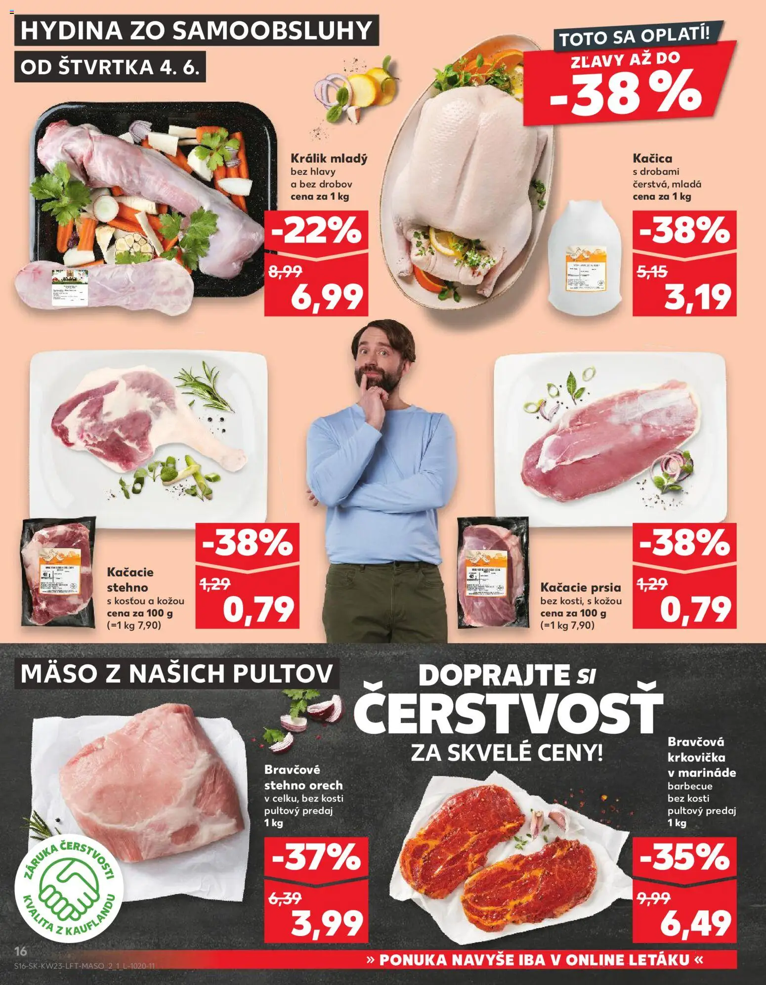 Nové Kaufland akcie – leták je platný od 04.06.2026 | Strana: 16
