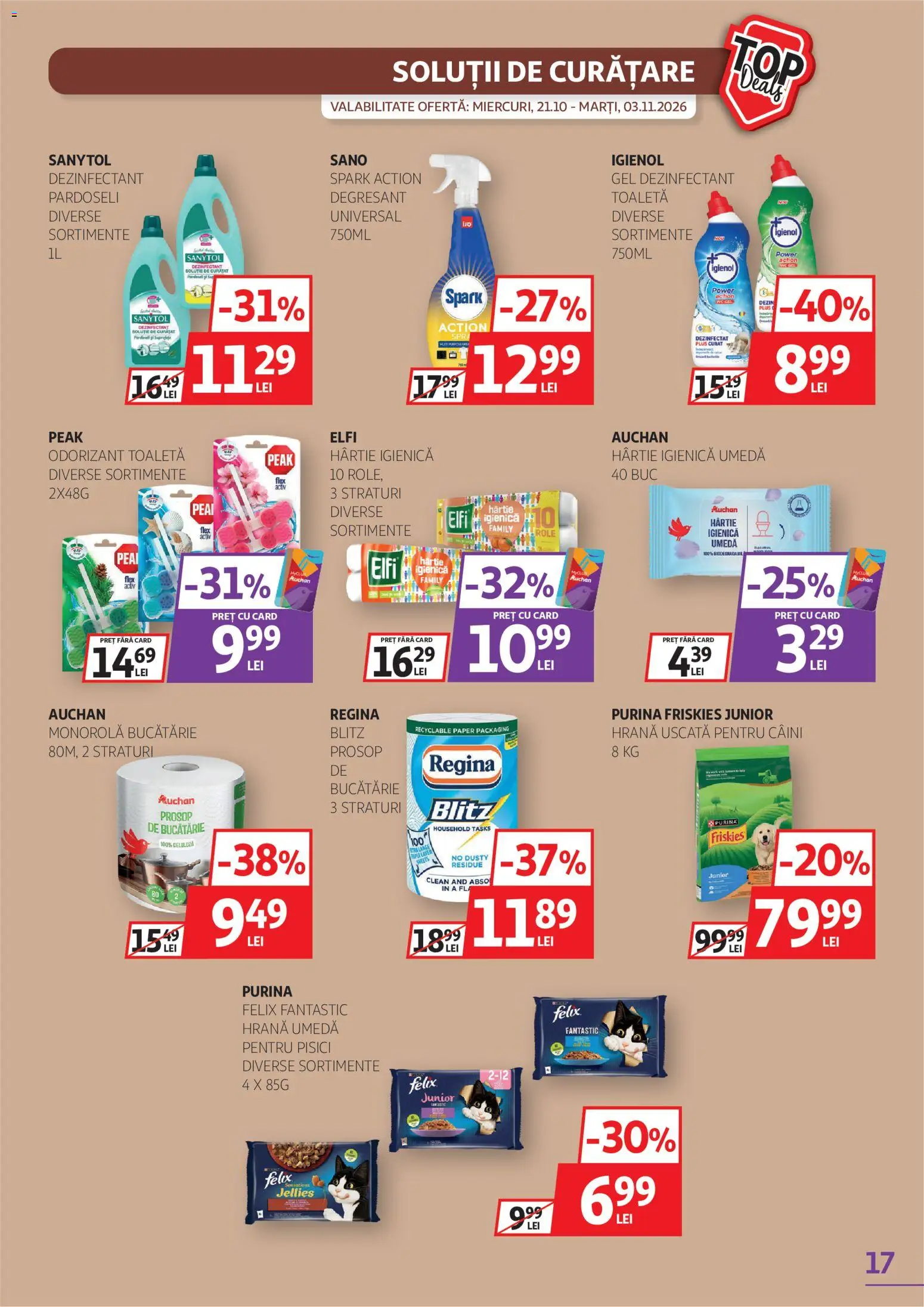 Noul catalog Auchan – valabil de la 21.10.2026 | Pagină: 17