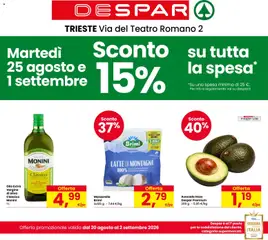 Anteprima del volantino Despar volantino Trieste valido a partire dal 20/08/2026