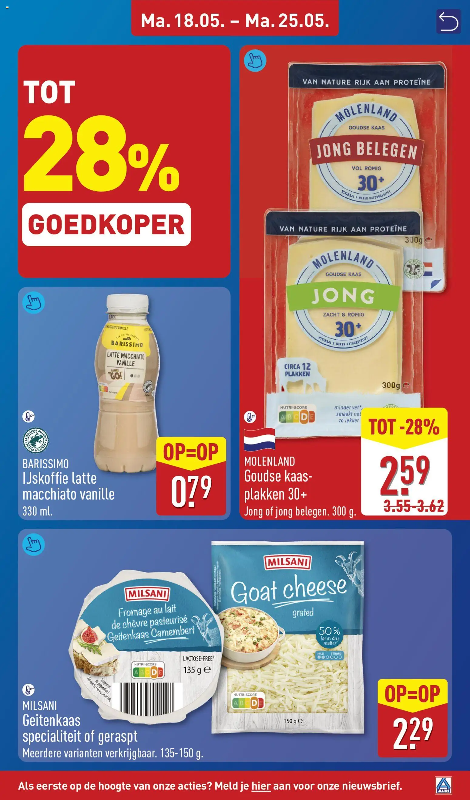 {H1} | Pagina: 9 | Producten: Kaas, Pavilon, Ijskoffie