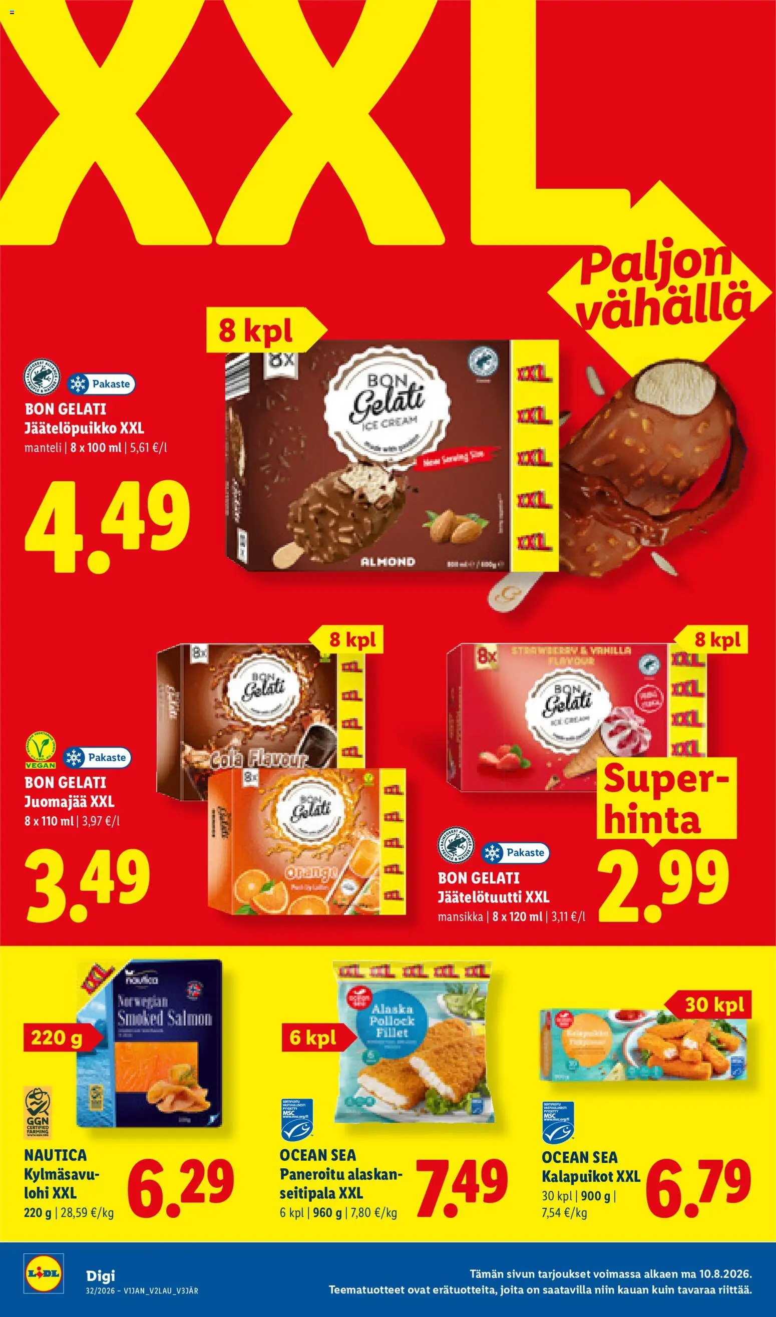 Lidl tarjoukset – voimassa 06/08/2026 alkaen | Sivu: 24