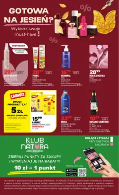 Pogląd oferty "Drogerie Natura gazetka" - ważna od 08.09.2026 | Strona: 20 | Produkty: Pomadka, Maska, Peeling, Krem