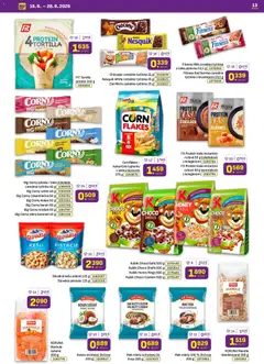Libex leták platný od 15.06.2026 | Strana: 13 | Produkty: Tortilla, Čokoláda, Chocapic, Marhule