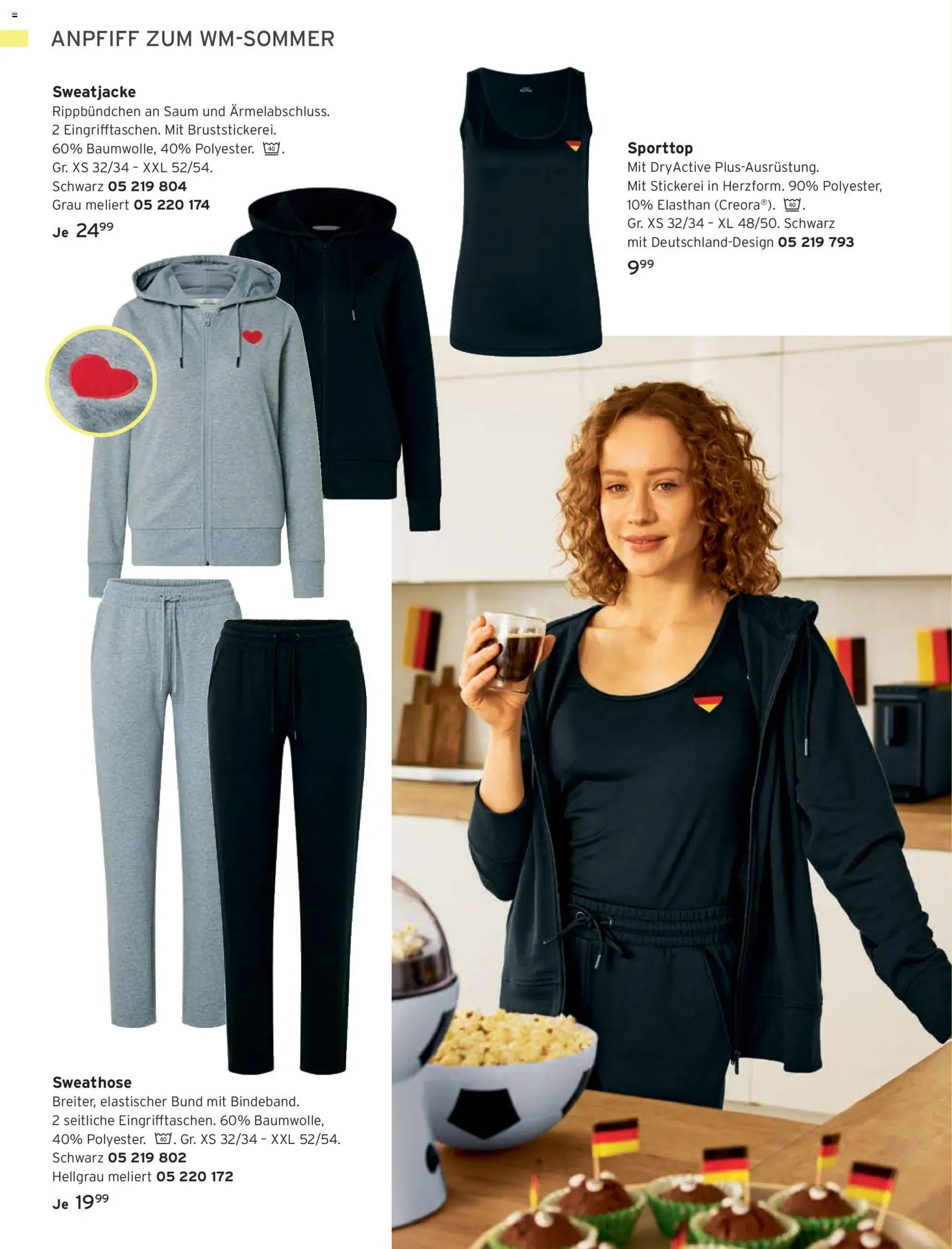 Angebote Tchibo – gültig ab 07.05.2026 | Seite: 102 | Produkte: Sweathose, Sweatjacke