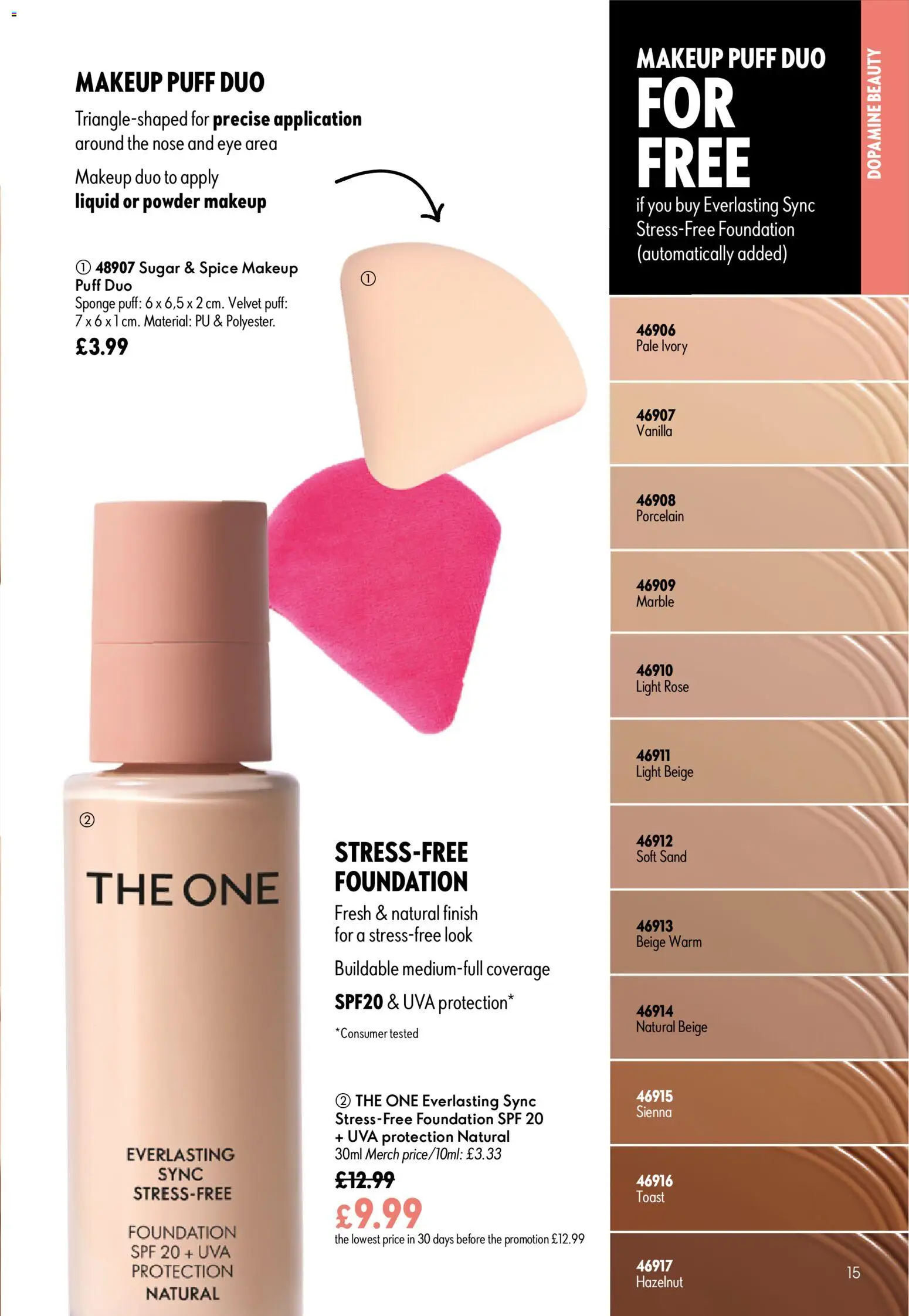 {H1} | Page: 15 | Products: Powder, Papier carton, Vanilla