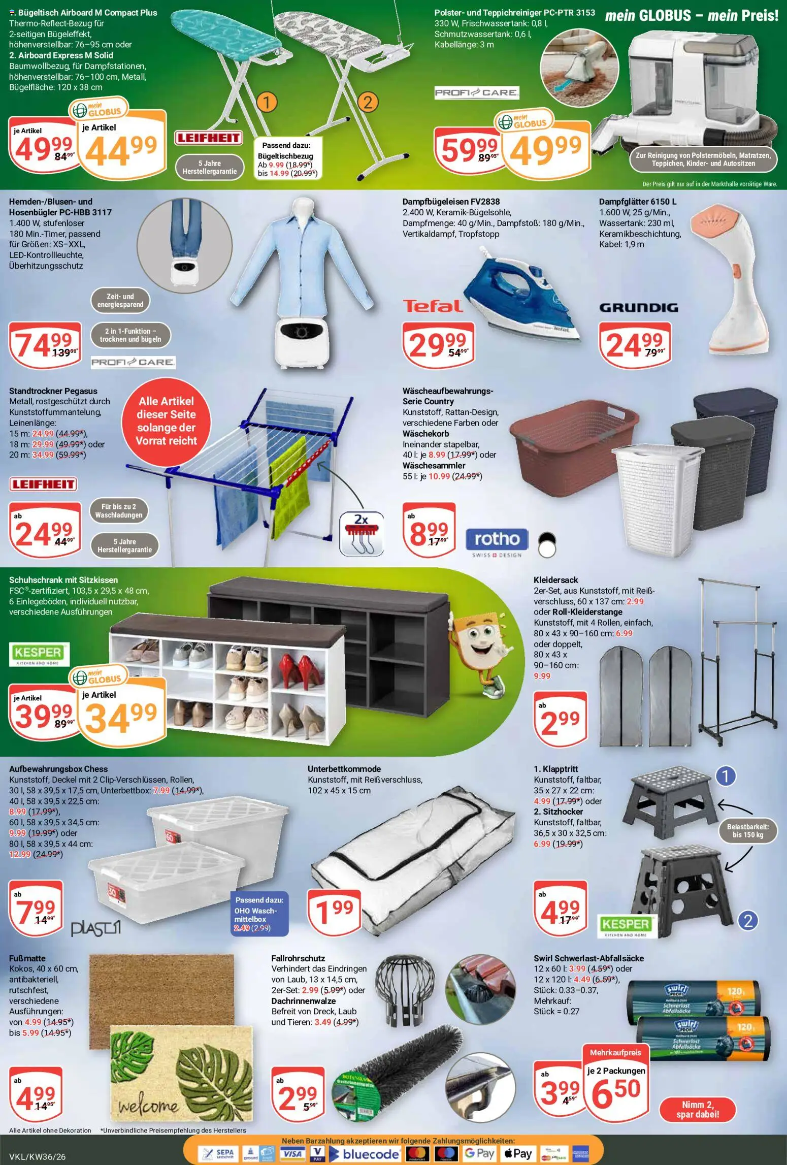 Globus Prospekt Völklingen – gültig ab 31.08.2026 | Seite: 27 | Produkte: Kabel, Fußmatte