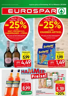 Eurospar Flugblatt ab 16.07.2026 gültig