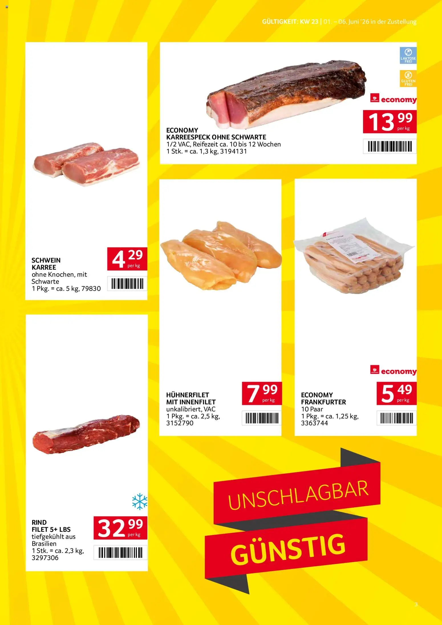 Transgourmet Zustellaktion gültig ab 01.06.2026 | Seite: 3