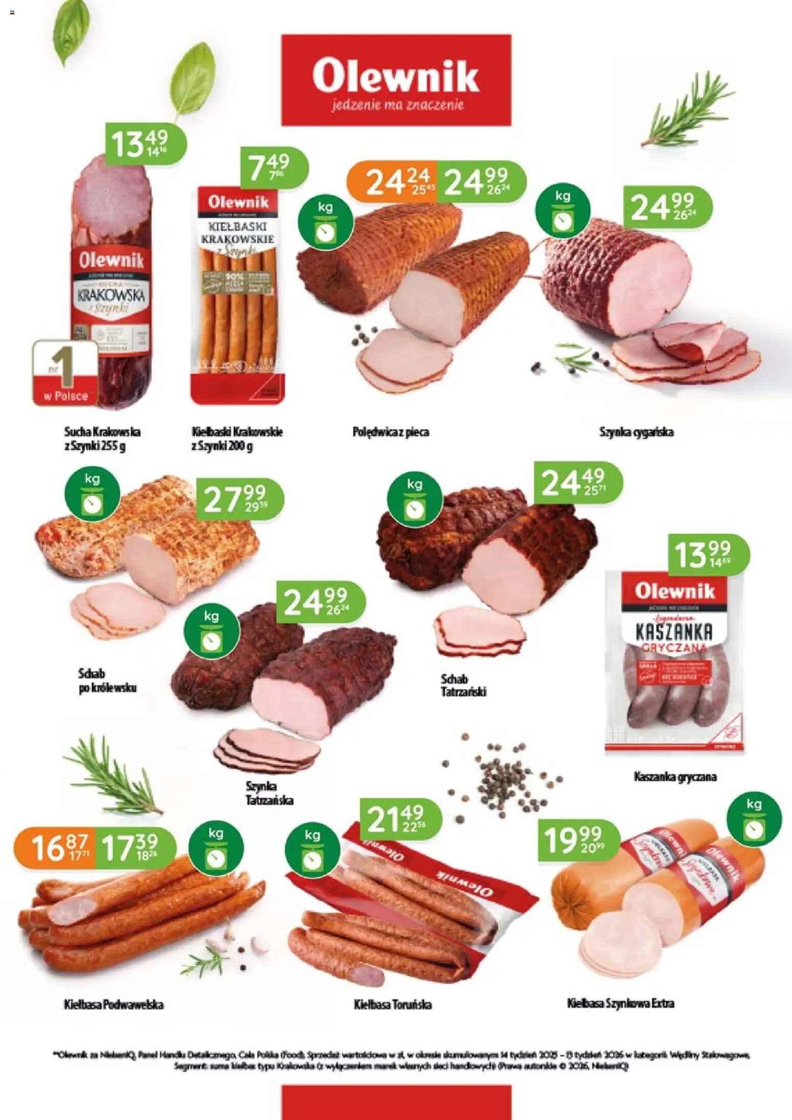 Eurocash gazetka - Katalog Wędlin od 04.06.2026 | Strona: 27 | Produkty: Kiełbasa, Kaszanka, Szynka, Kiełbasa podwawelska