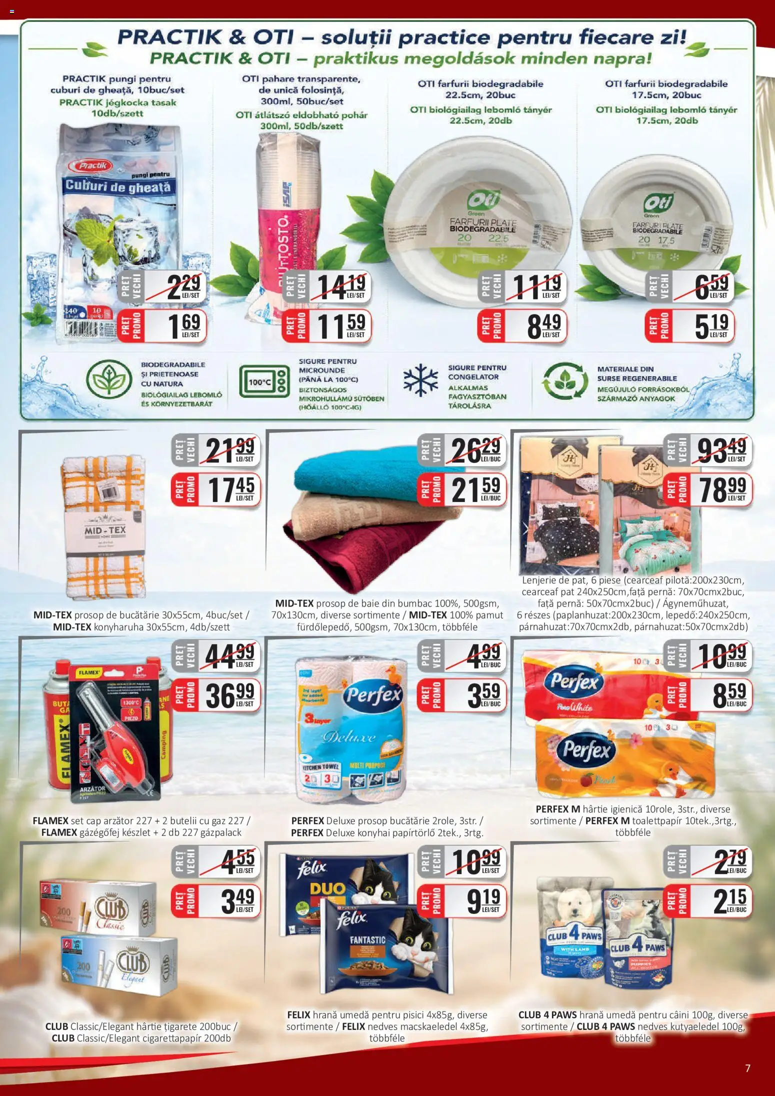Noul catalog CBA – valabil de la 01.08.2026 | Pagină: 7 | Produse: Congelator, Pahare, Pat, Pernă