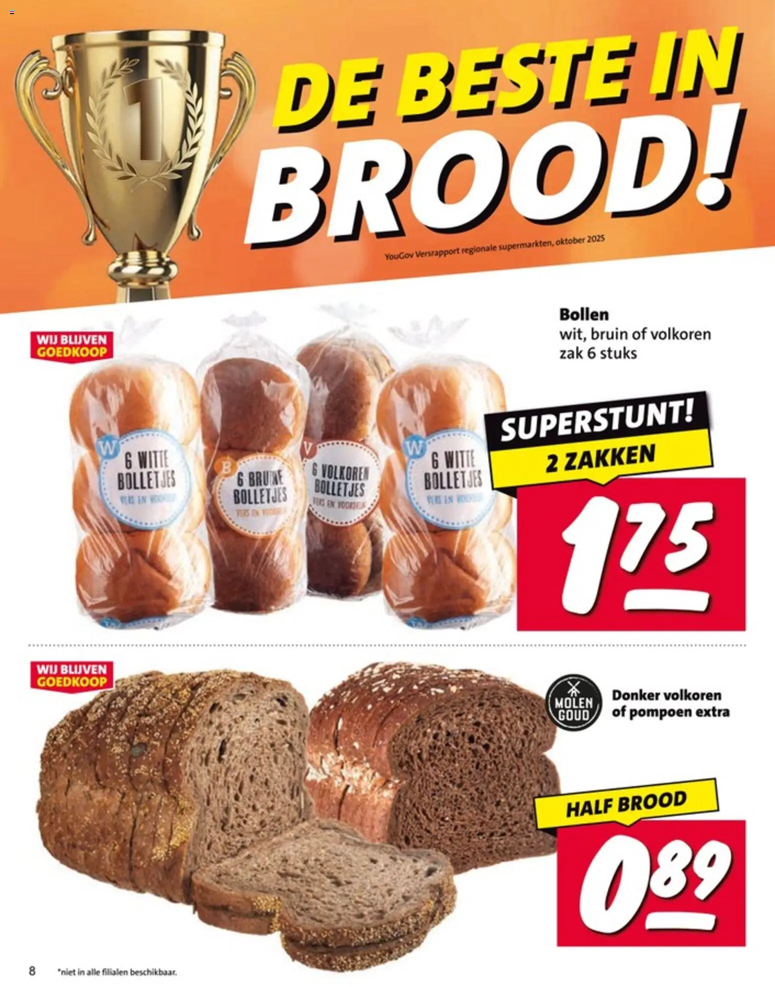{H1} | Pagina: 8 | Producten: Pompoen, Brood, Zak, Bolletjes
