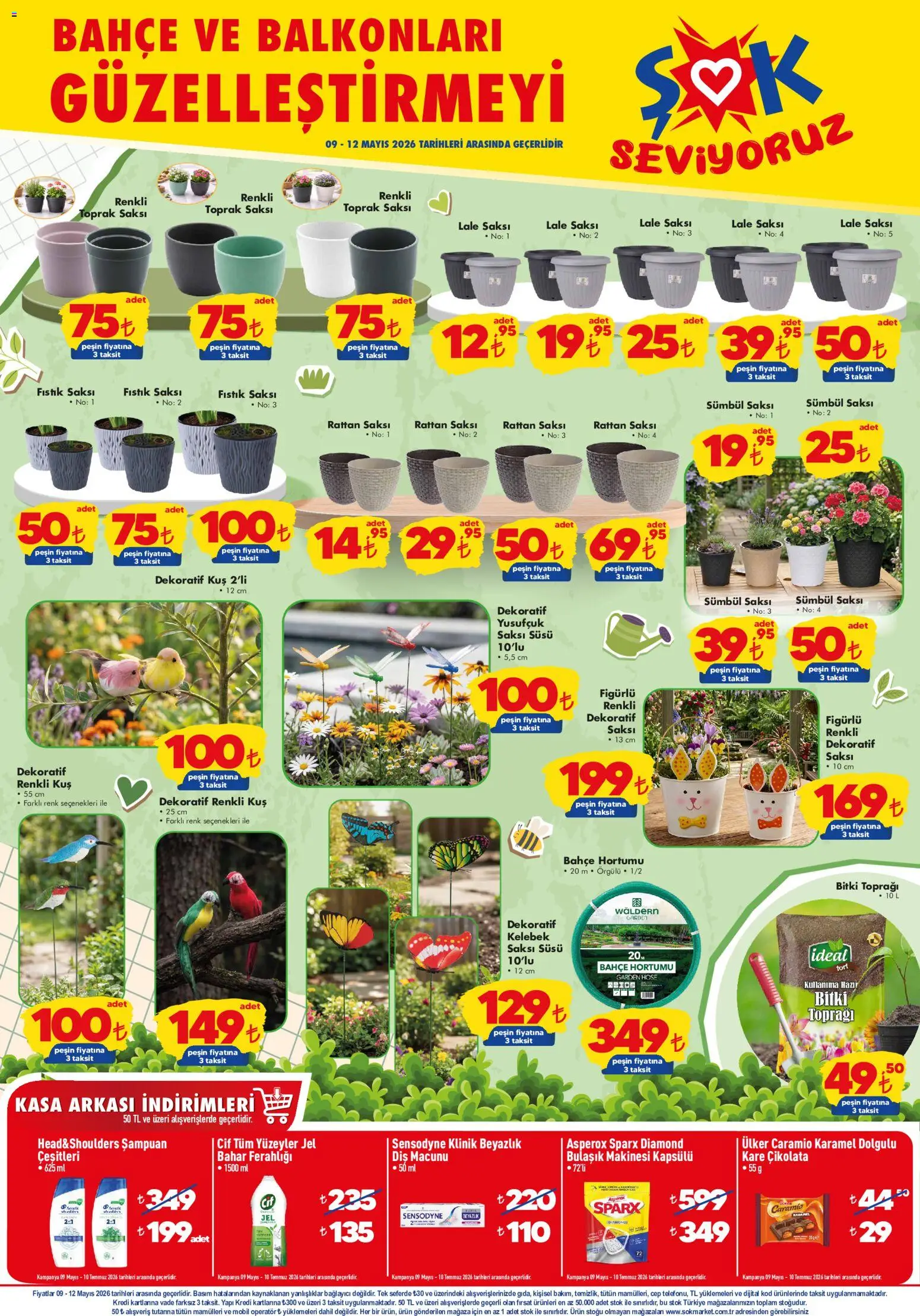 Şok Market - Hafta sonu fırsatları - 09.05.2026 tarihinden itibaren geçerlidir | Sayfa: 1