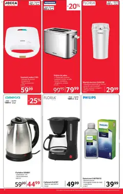 Ofertele Selgros valabile de la 04.09.2026 | Pagină: 4 | Produse: Philips, Cafetieră, Sandwich Maker, Apă
