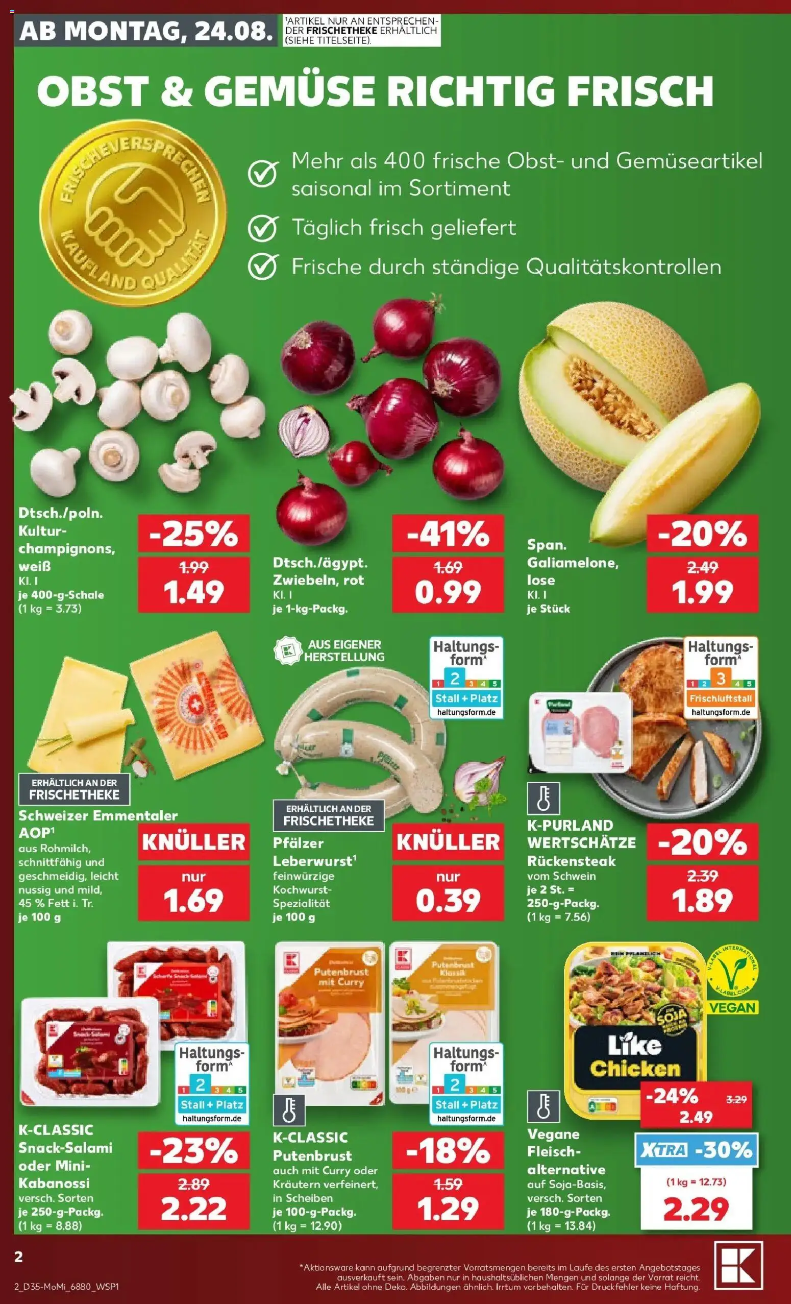 Prospekt Kaufland ab 24.08.2026 » Angebote Online zum Blättern | Seite: 2