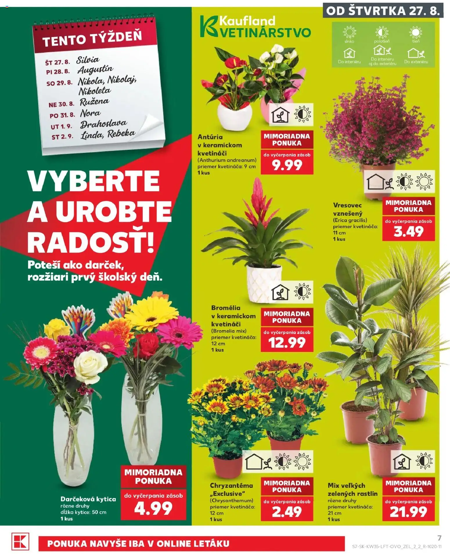 Nové Kaufland akcie – leták je platný od 27.08.2026 | Strana: 7