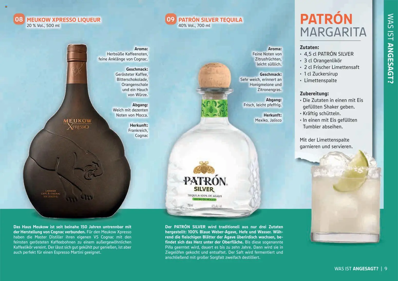 HERKULES Sonderbeilage 2 – gültig ab 29.10.2026 | Seite: 9 | Produkte: Tequila, Honigmelone, Saft, Eis