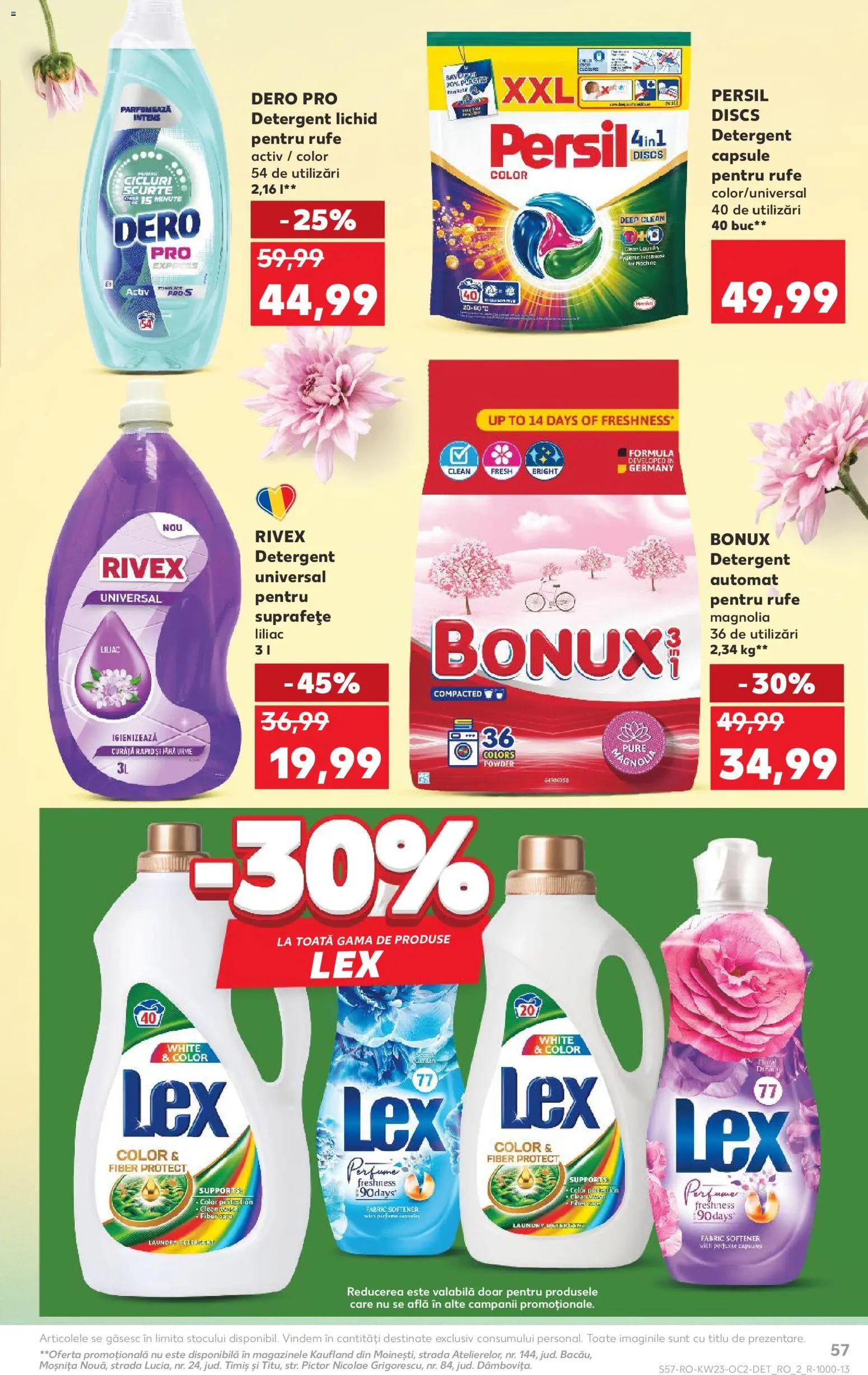 Noul catalog Kaufland – valabil de la 03.06.2026 | Pagină: 57 | Produse: Pomelo, Kedi Ödül Oyuncakları, Detergent