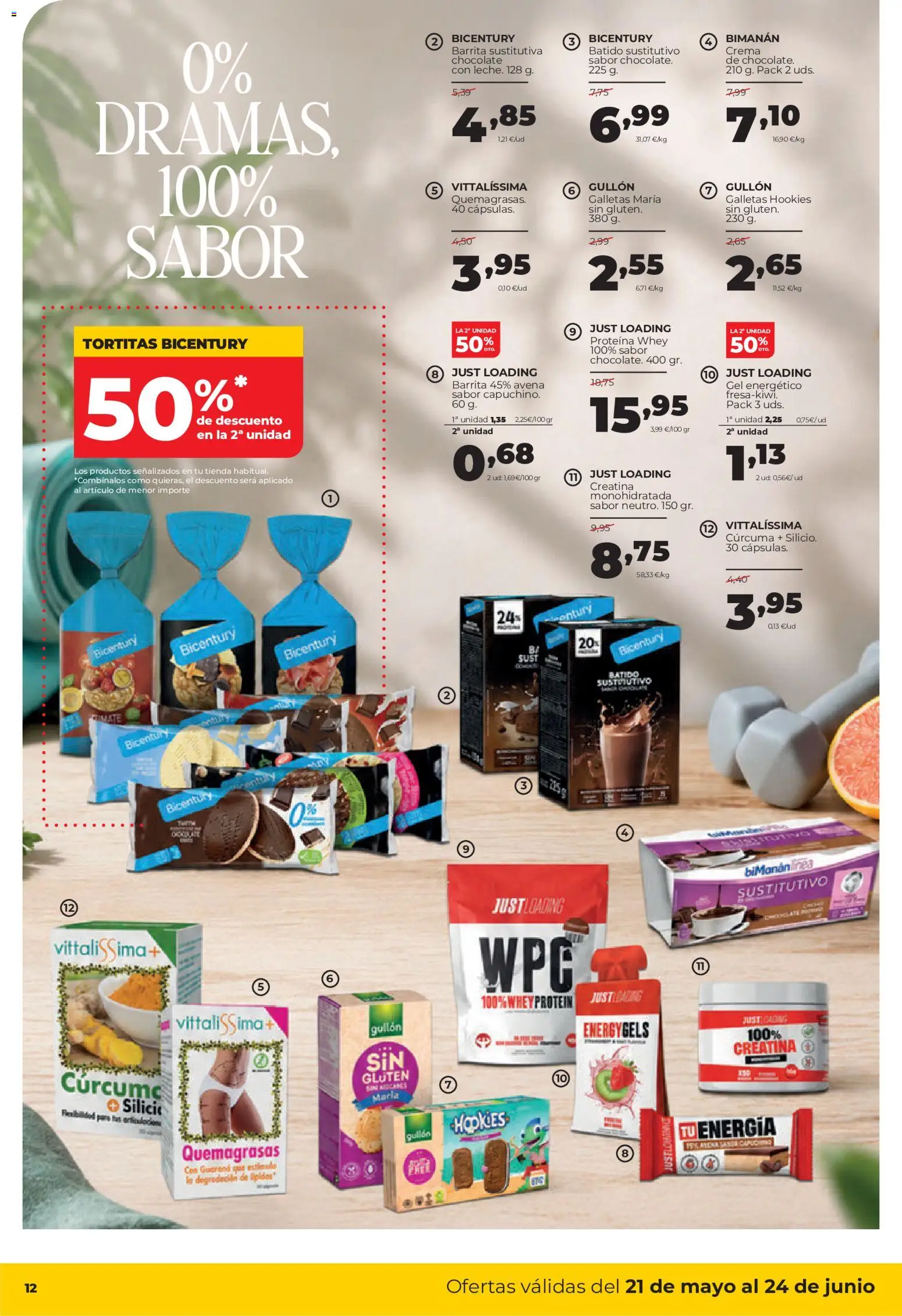 Alimerka Mensual  Castilla y León │ válido desde el 21.05.2026 | Página: 11 | Productos: Chocolate, Crema, Galletas