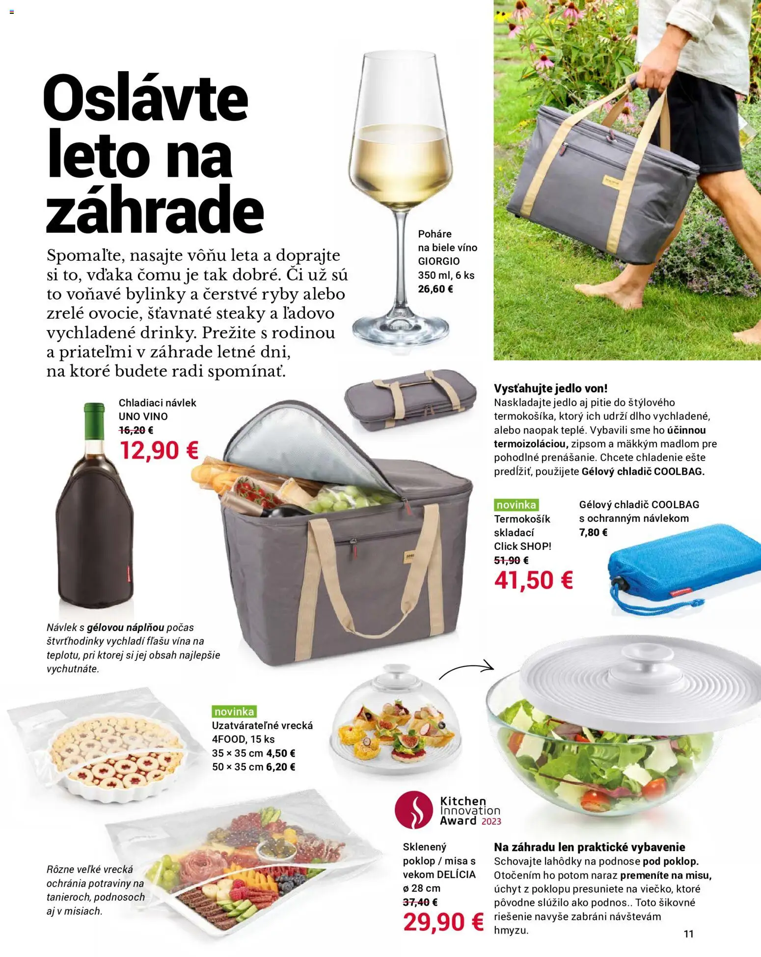 Nové TESCOMA akcie – leták je platný od 01.06.2026 | Strana: 11 | Produkty: Biele víno, Víno, Ryby
