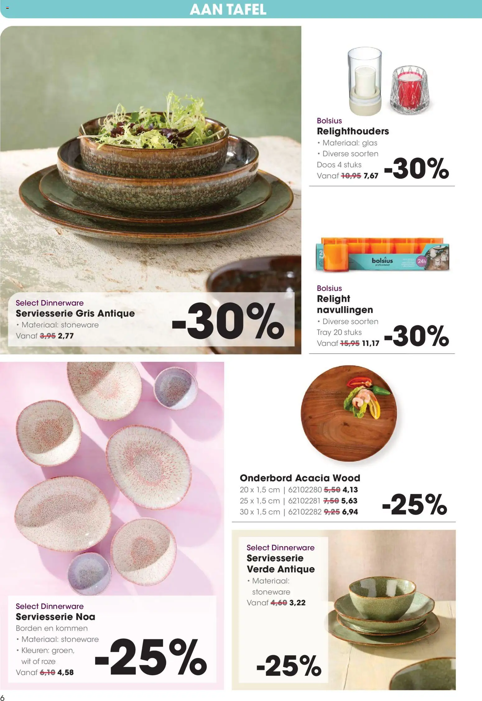 {H1} | Pagina: 6 | Producten: Tafel, Glas