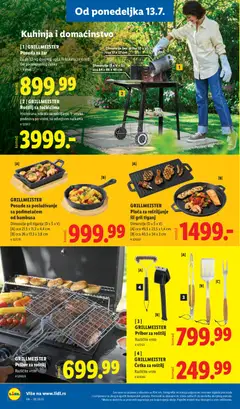 Lidl katalog - pregled Lidl kataloga - važi od 09.07.2026 | Strana: 82 | Proizvode: Kuhinja, Četka, Tiganj, Roštilj