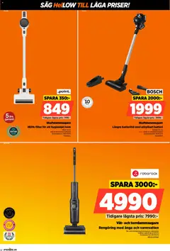 Power erbjudanden - Förhandsvisning av reklamblad från butik Power aktuell från 28/09/2026 | Sida: 52 | Produkter: Såg, Batteri, Handdammsugare, Skaftdammsugare