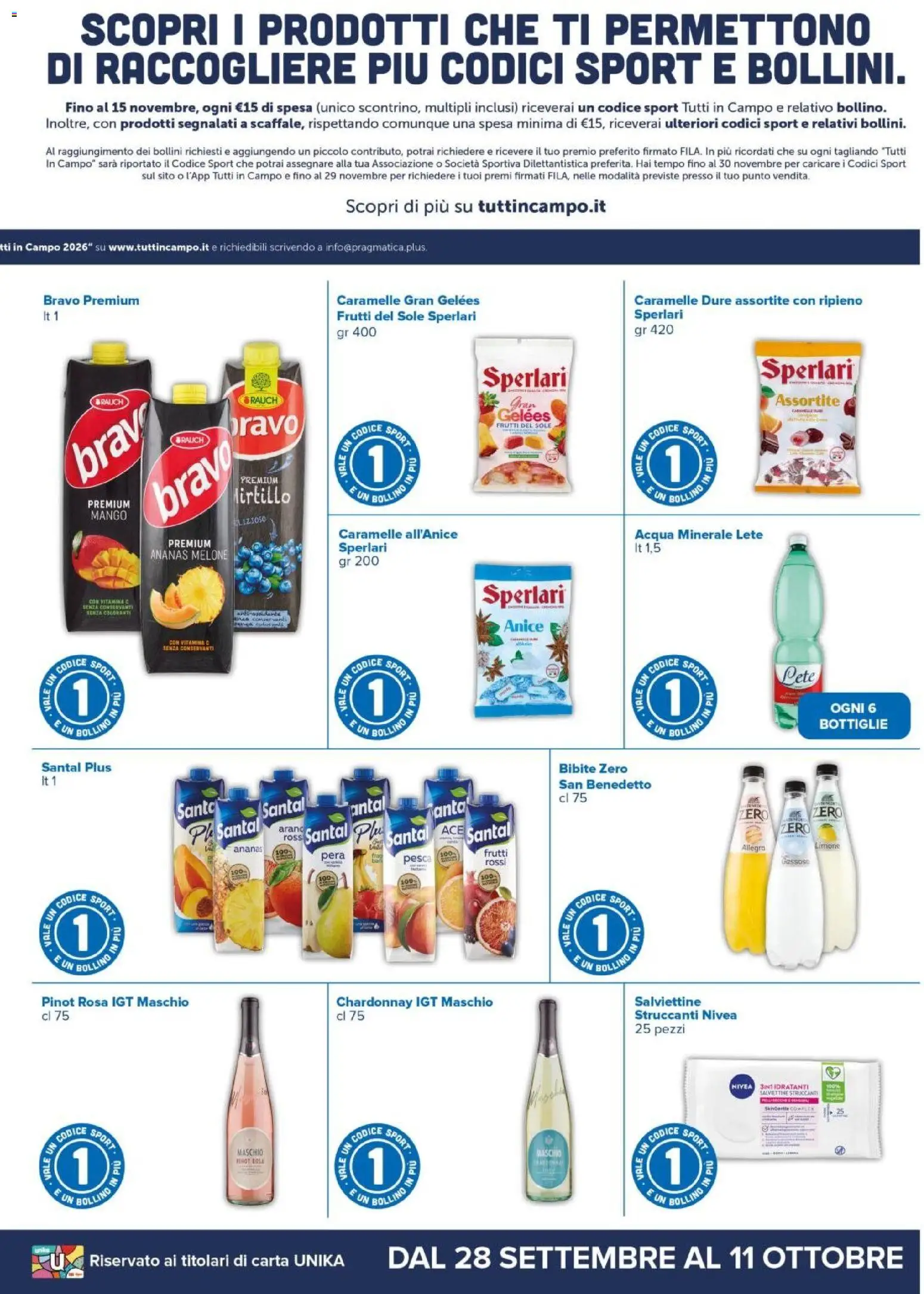 Volantino Oasi del 27/09/2026 | Pagina: 9 | Prodotti: Mango, Pera, Bibite, Acqua minerale
