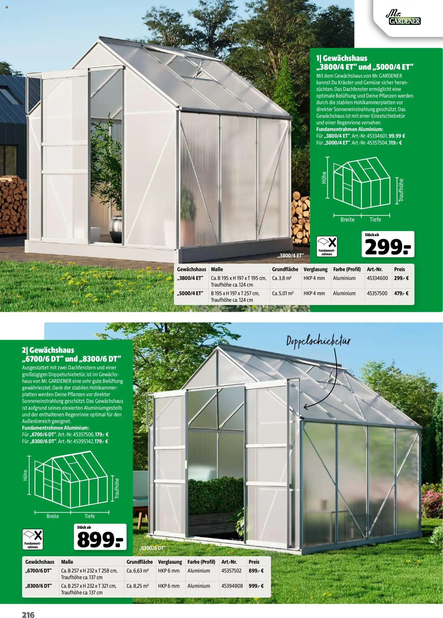 Hagebau Gartenjahr gültig ab 13.03.2026 | Seite: 216 | Produkte: Gemüse