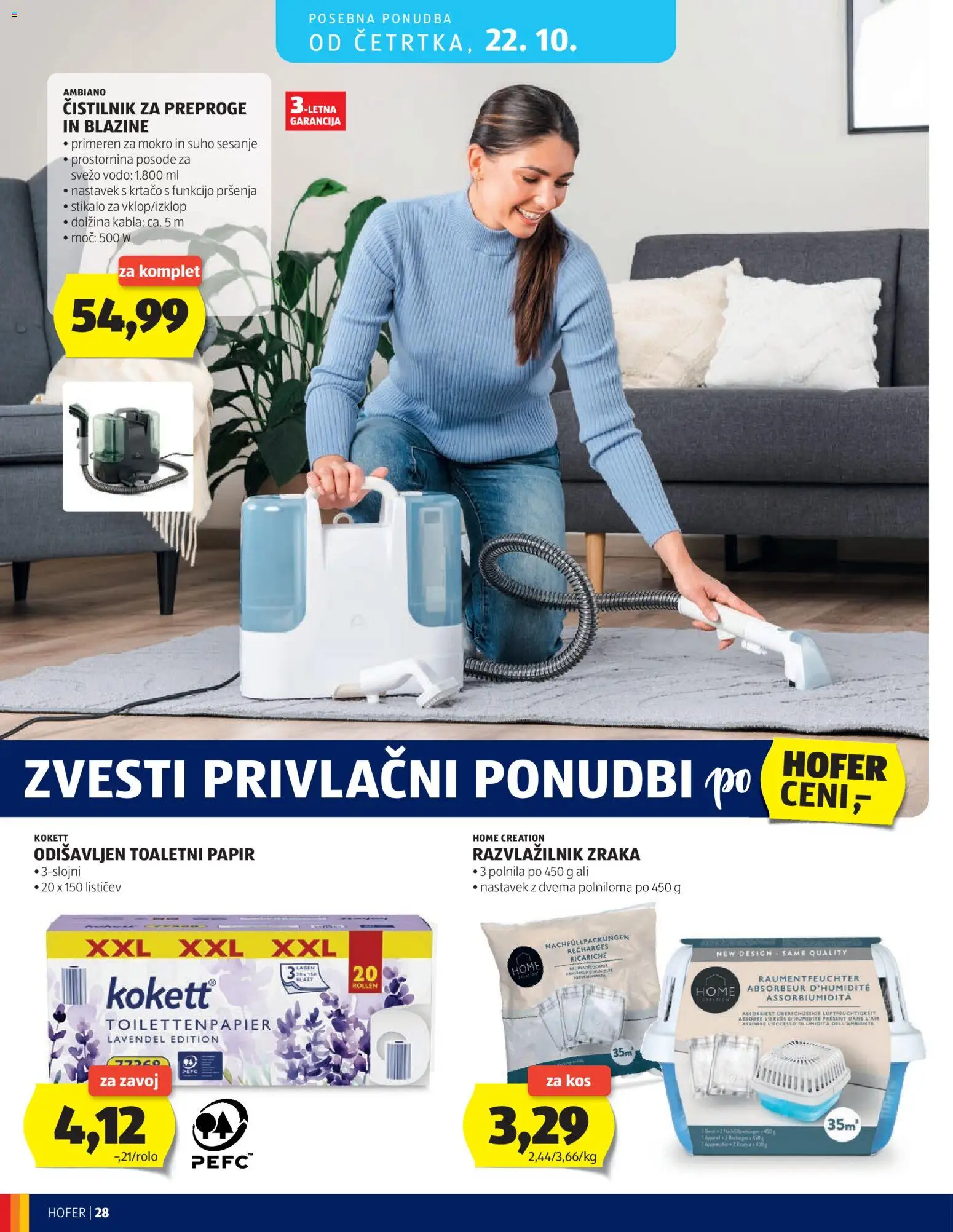 Novi Hofer katalog ponudbe – veljaven od 14.10.2026 | Stran: 28
