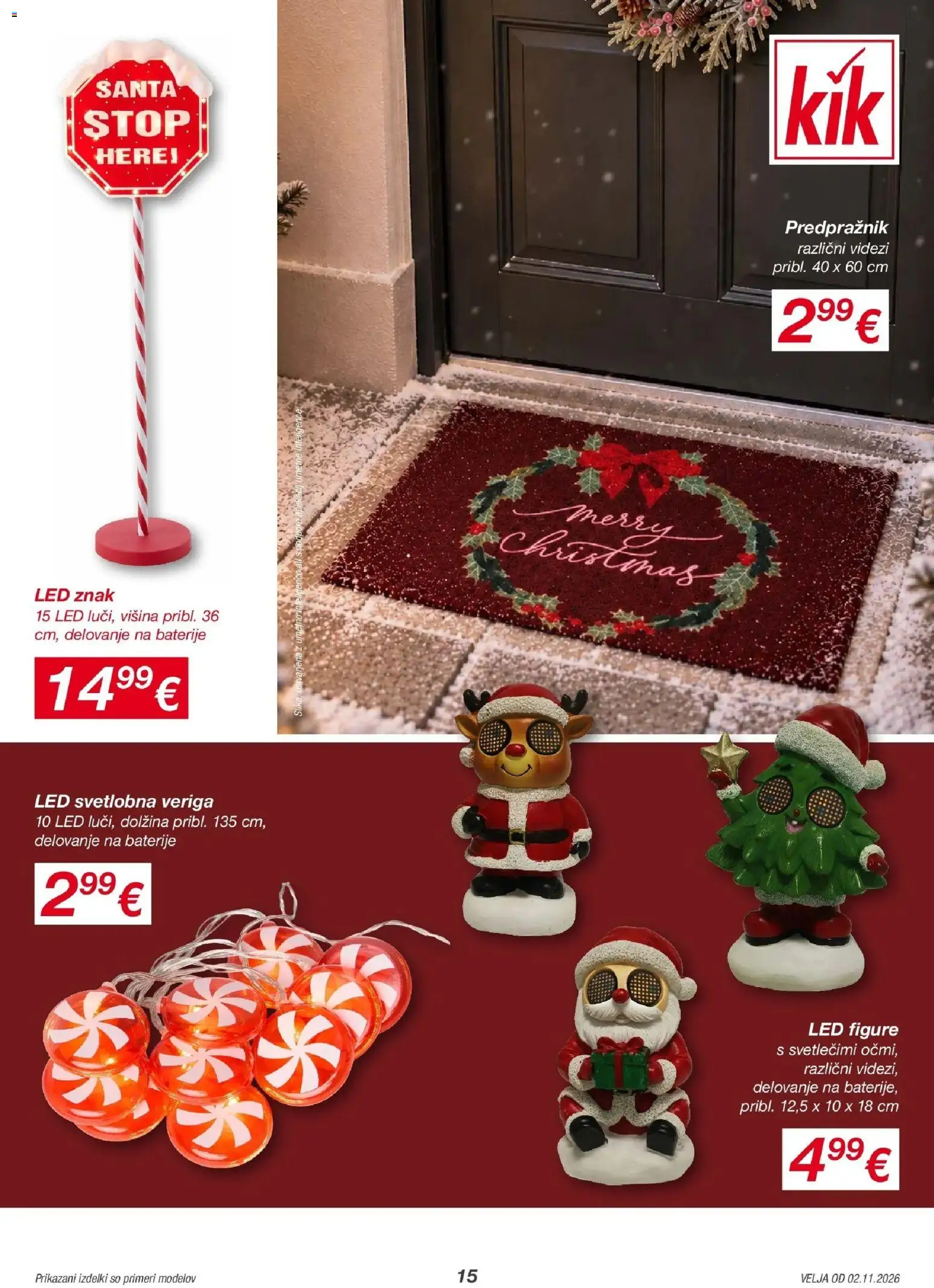 Novi Kalia katalog ponudbe – veljaven od 02.11.2026 | Stran: 15