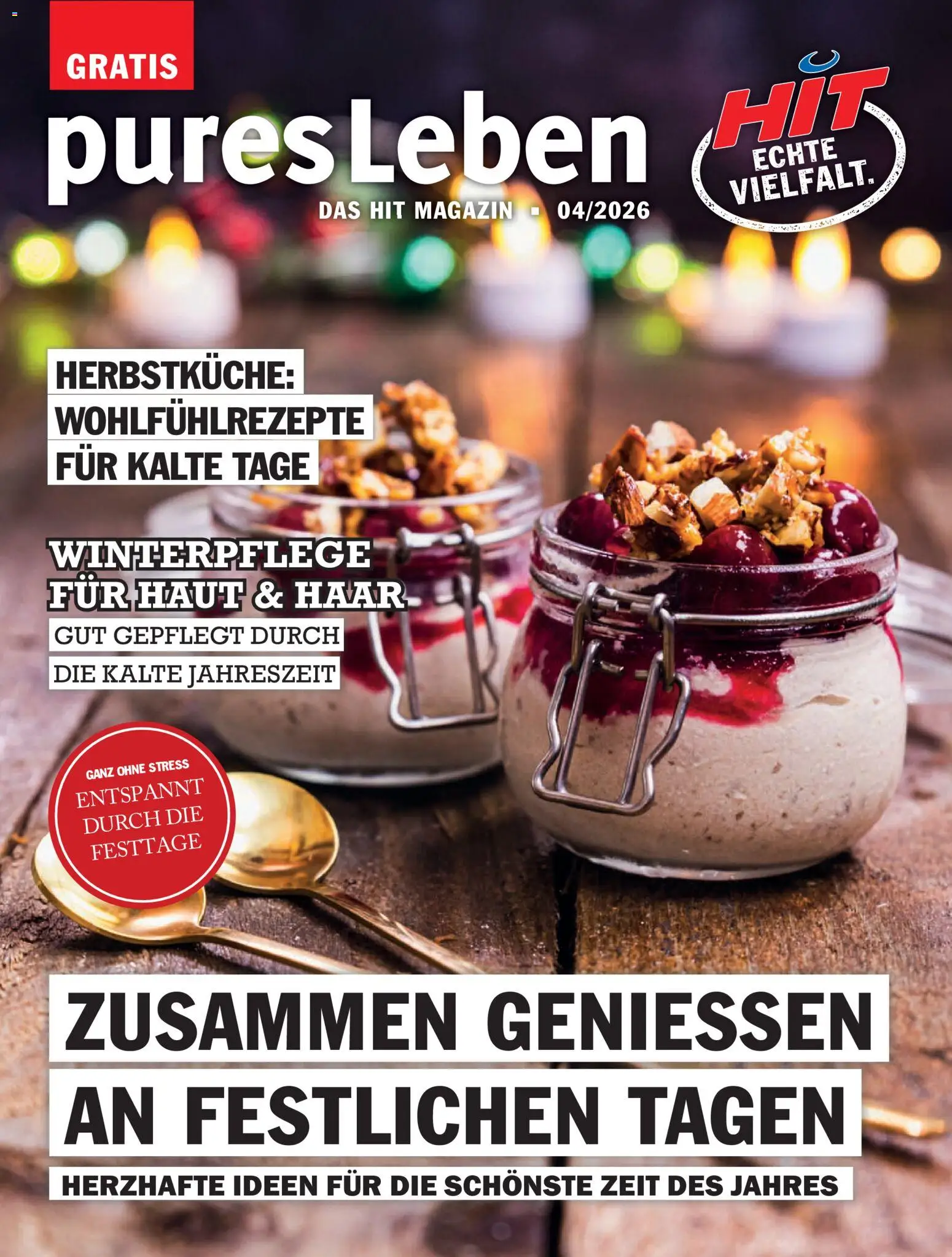 HIT pures Leben 04/2026 – gültig ab 06.10.2026 | Seite: 1 | Produkte: Magazin