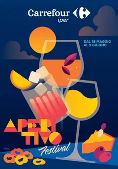 Anteprima del volantino Carrefour volantino Iper - Vini - Roma valido a partire dal 18.05.2026