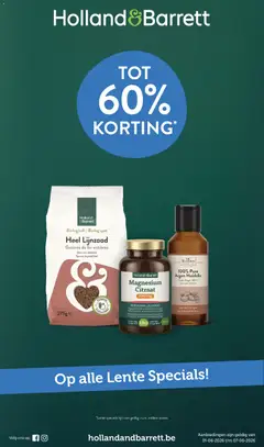Holland & Barrett Folder / Publicité - Voorbeeld van een folder van Holland & Barrett, geldig van 01.06.2026