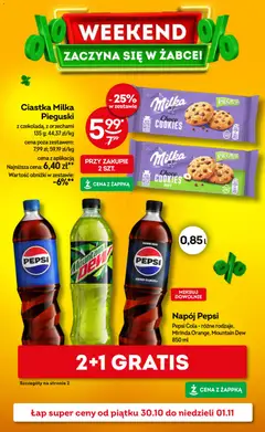 Pogląd oferty "Żabka gazetka - Weekendowe promocje" - ważna od 30.10.2026