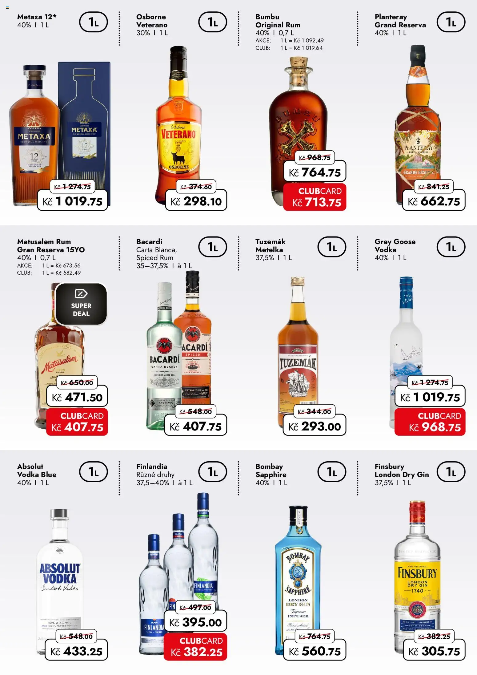 Travel Free leták od 30.10.2026 | Strana: 3 | Produkty: Rum, Bacardi, Gin, Dry gin