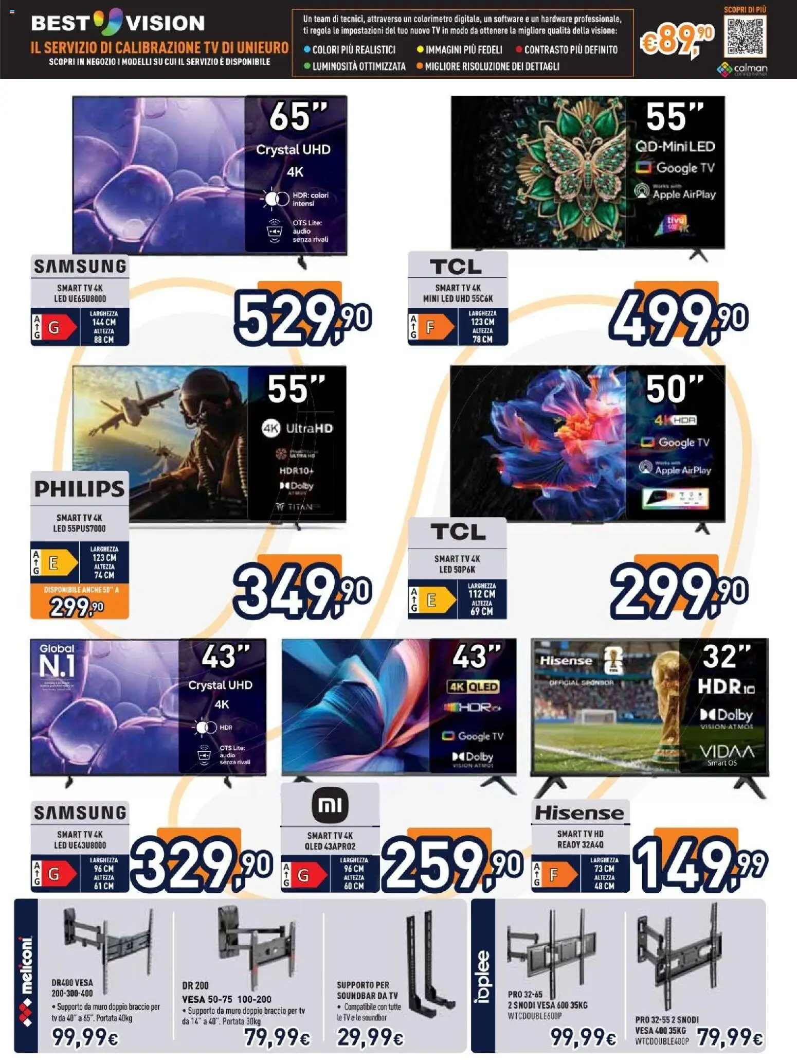 Volantino Unieuro del 01/07/2026 | Pagina: 5 | Prodotti: Soundbar, TV, Audio, Samsung
