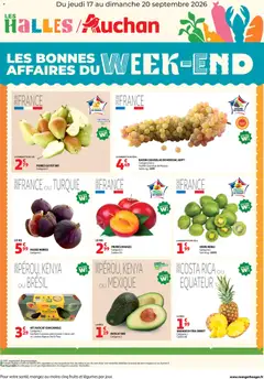 Auchan Les bons plan du week end dans votre hyper - Voorbeeld van een folder van Auchan, geldig van 17/09/2026
