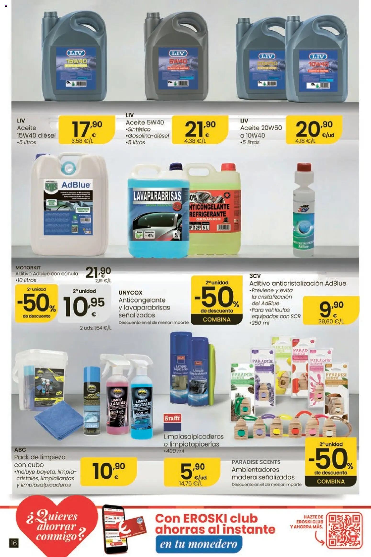 Eroski Oh! Oferta Pontevedra │ válido desde el 11.06.2026 | Página: 16 | Productos: Aceite