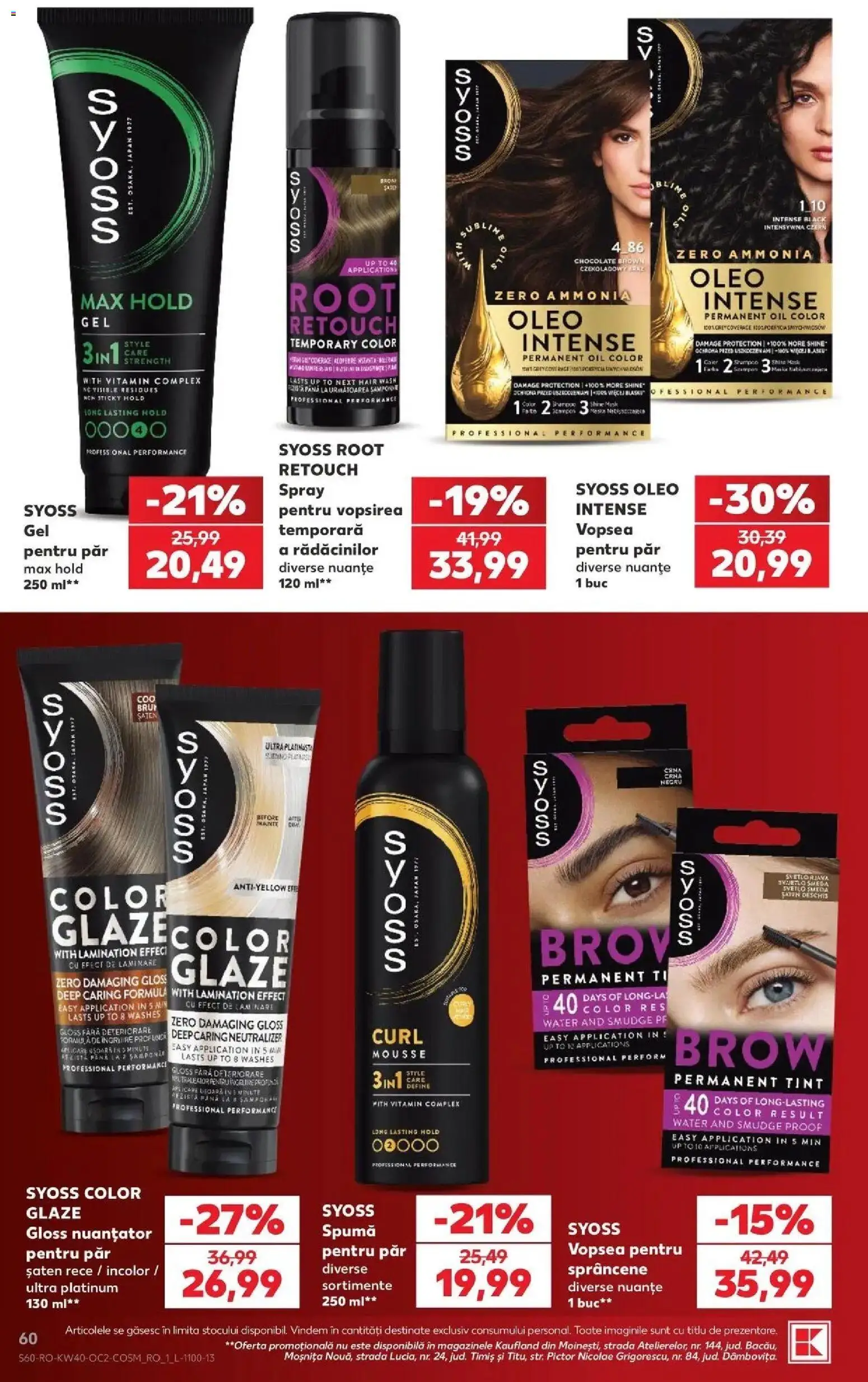 Kaufland Codlea 30.09.2026 - Revista si Oferta | Pagină: 60 | Produse: Style, Zero, Vopsea, Intense