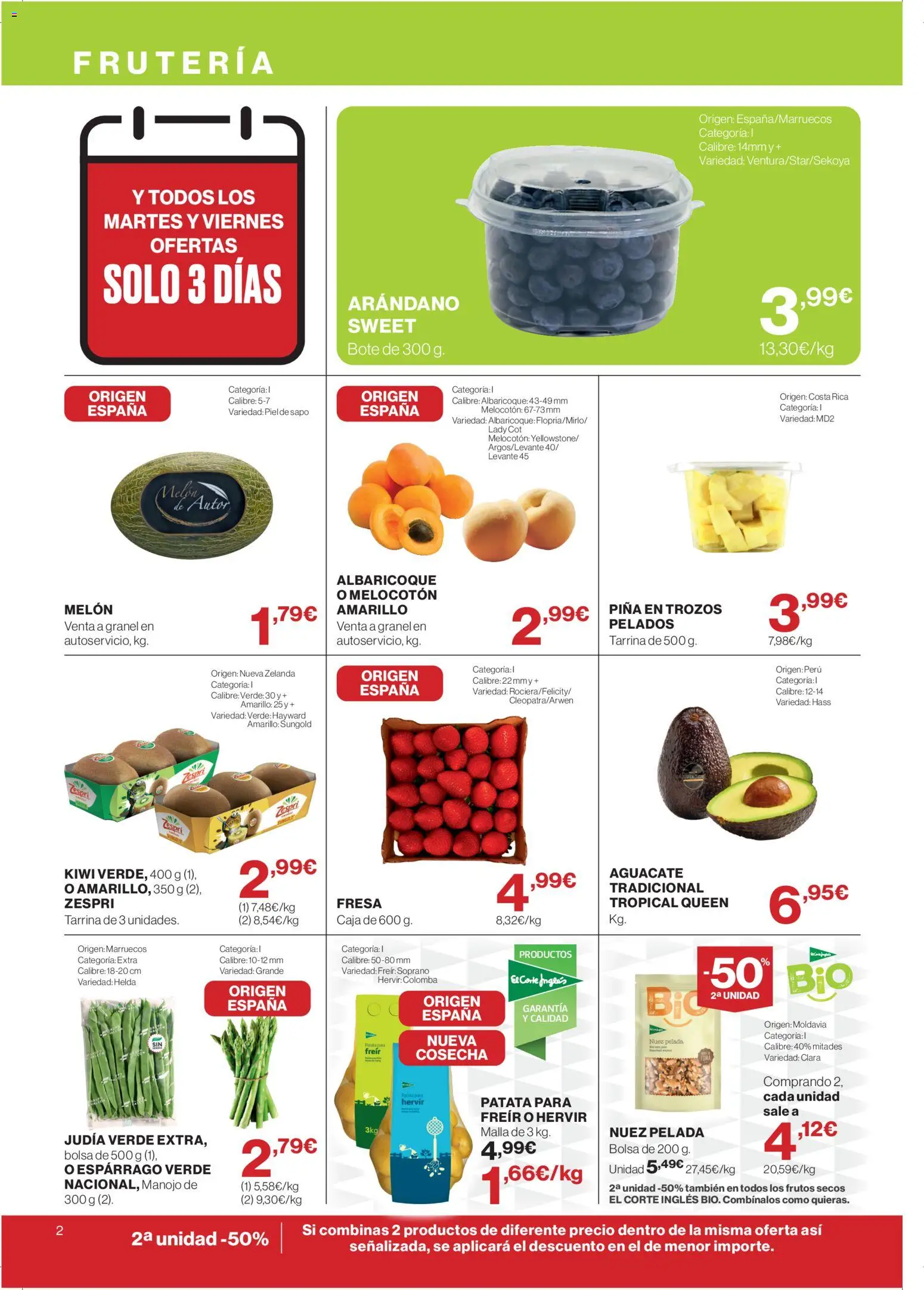 Supercor folleto │ válido desde el 04.06.2026 | Página: 2 | Productos: Kiwi, Frutos secos, Bolsa, Caja