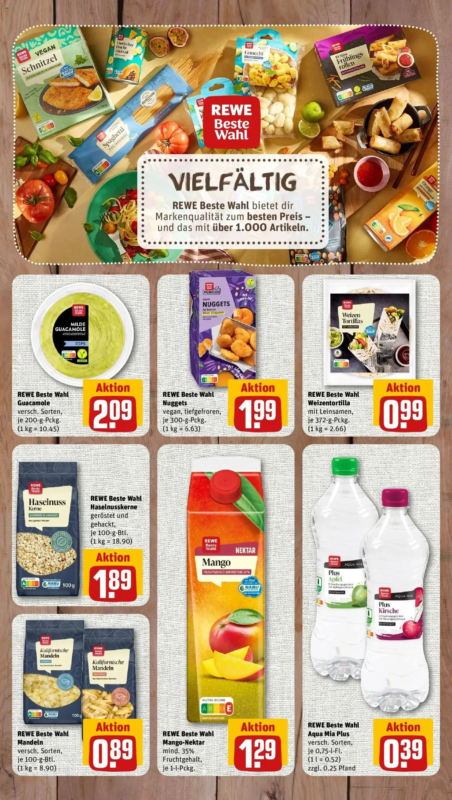 REWE Prospekt ab 14.09.2026 zum Blättern » Angebote | Seite: 7 | Produkte: Gnocchi, Äpfel, Mango, Pasta
