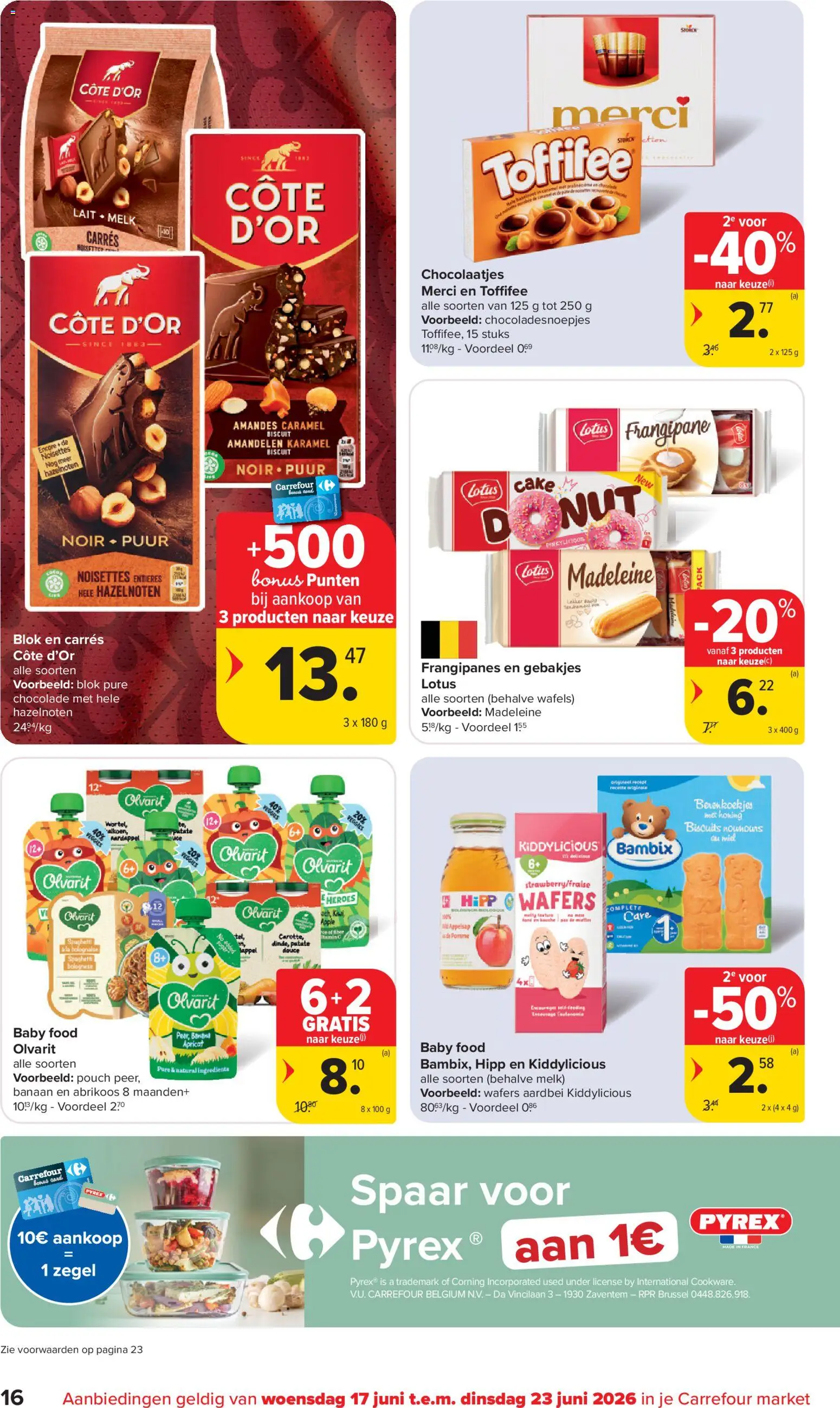 {H1} | Pagina: 16 | Producten: Wafels, Cake, Banaan, Gyömbérsör