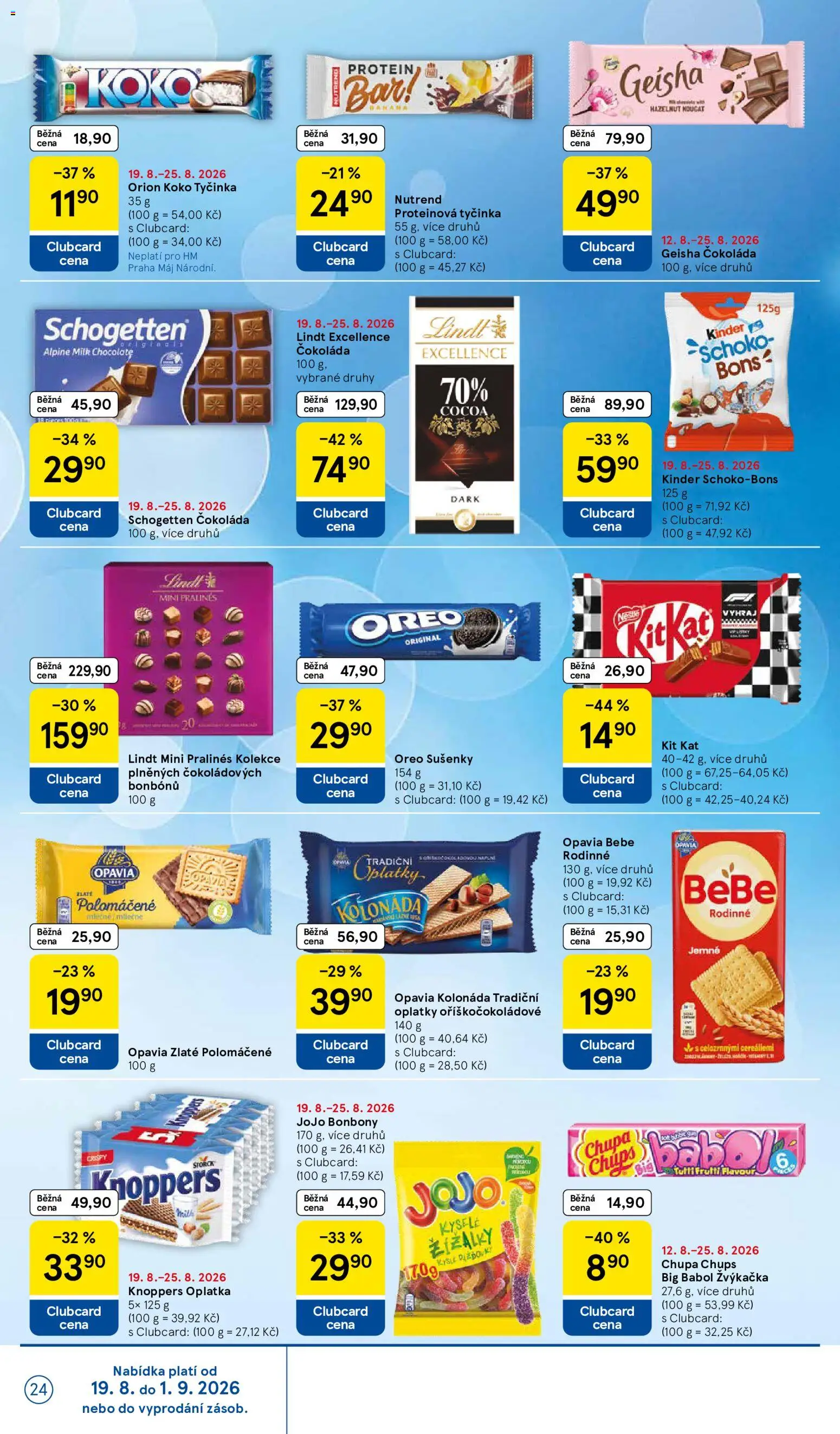 Tesco leták - Hypermarket od 19.08.2026 | Strana: 24