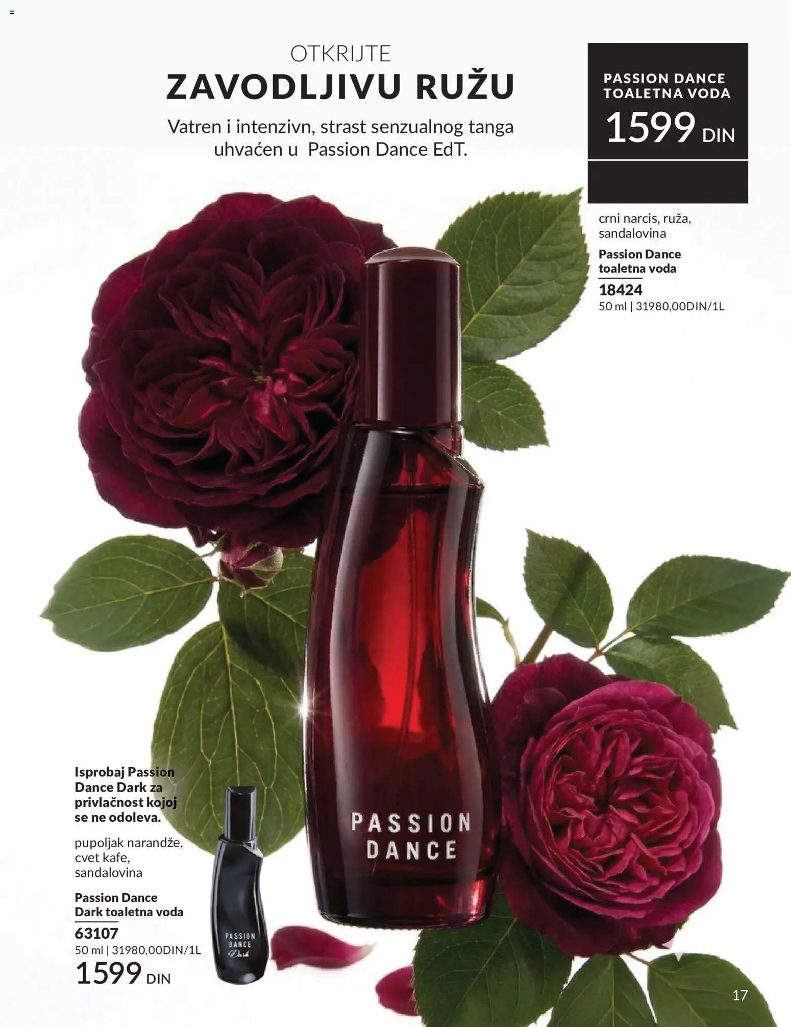 AVON katalog - važi od 01.08.2026 | Strana: 17 | Proizvode: Toaletna voda, Voda