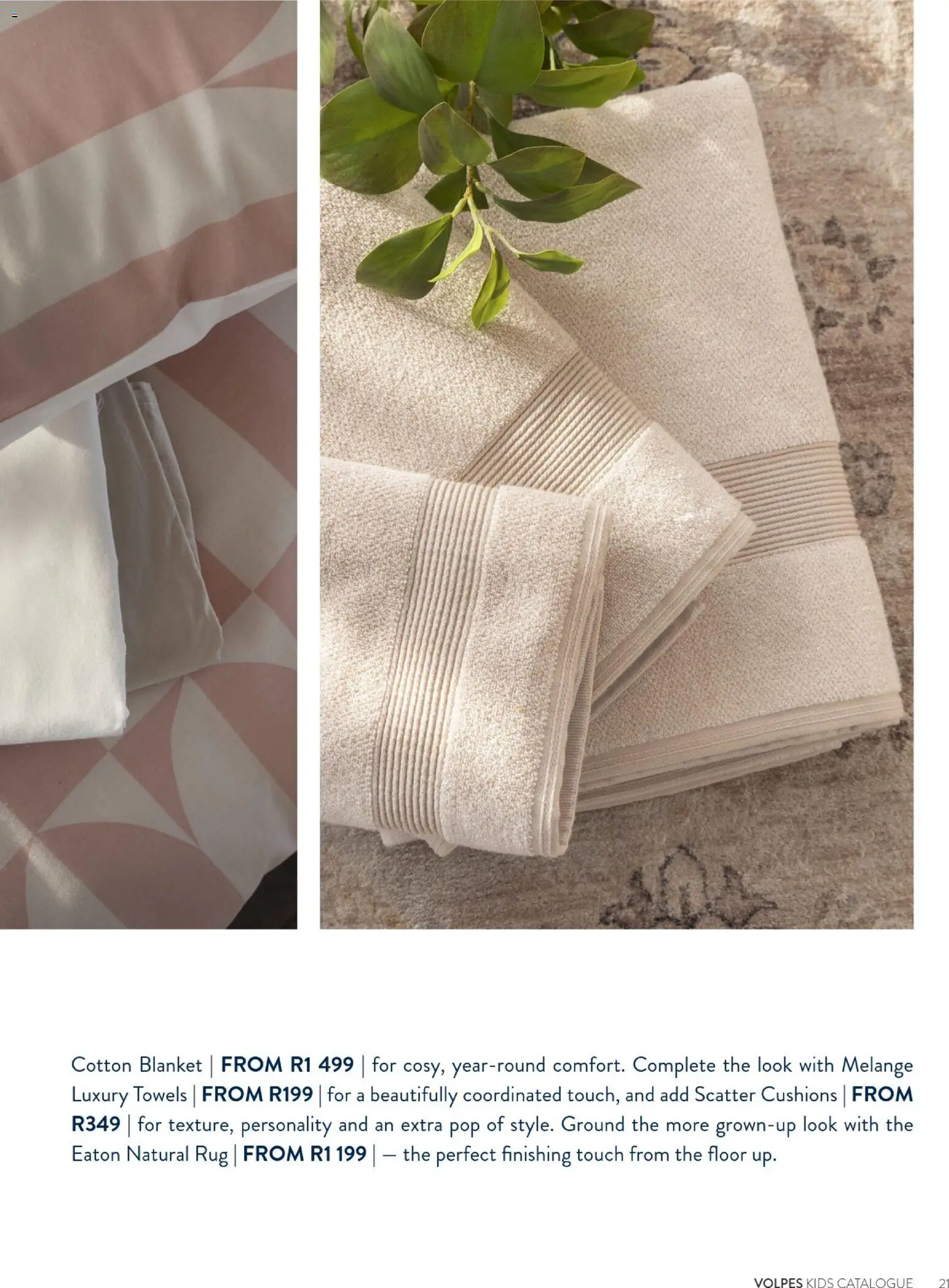 New Volpes catalogue – valid from 25/09/2026 | Page: 39 | Products: Towels, Rug, Blanket